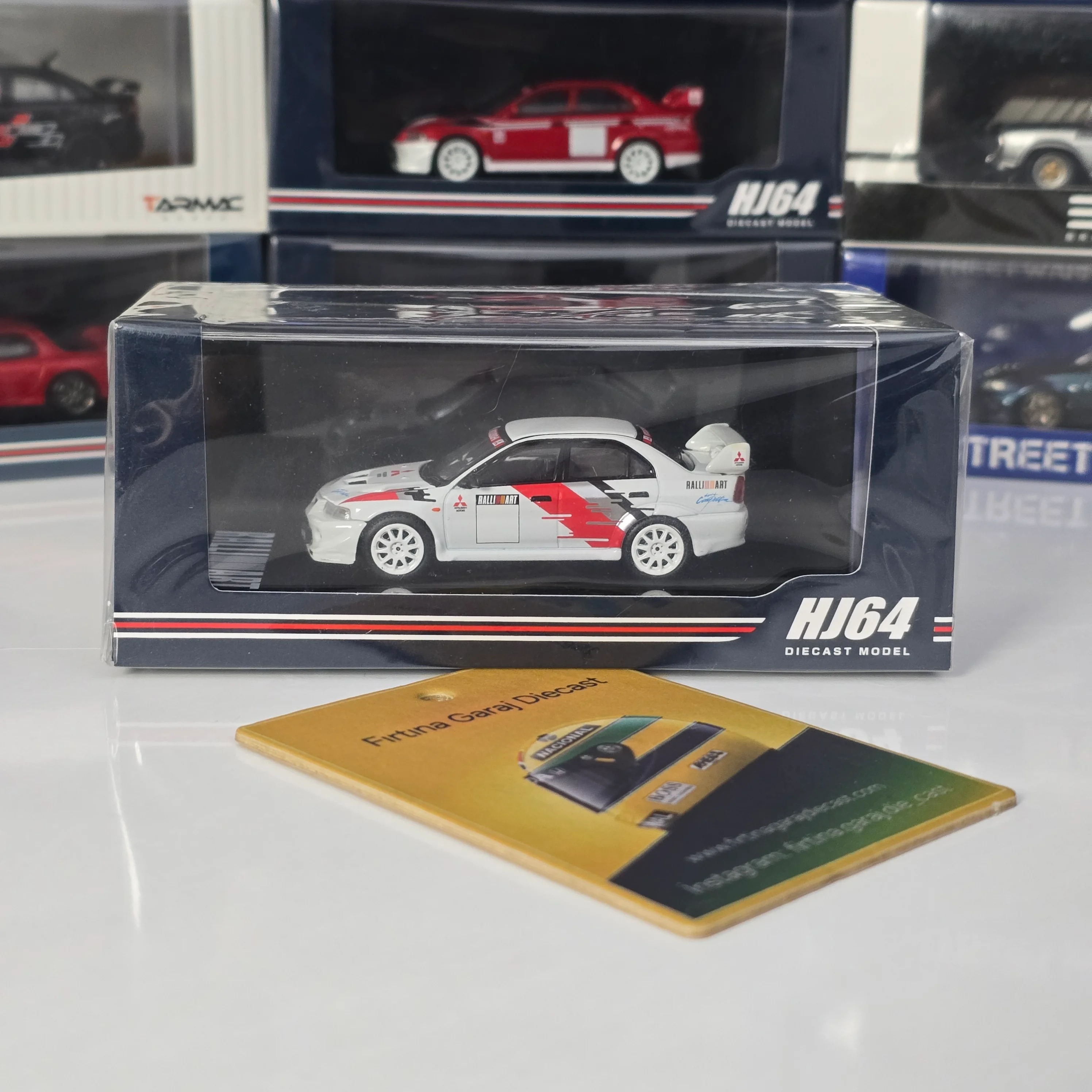 1/64 Mitsubishi Lancer Evo VI Tommi Makinen 