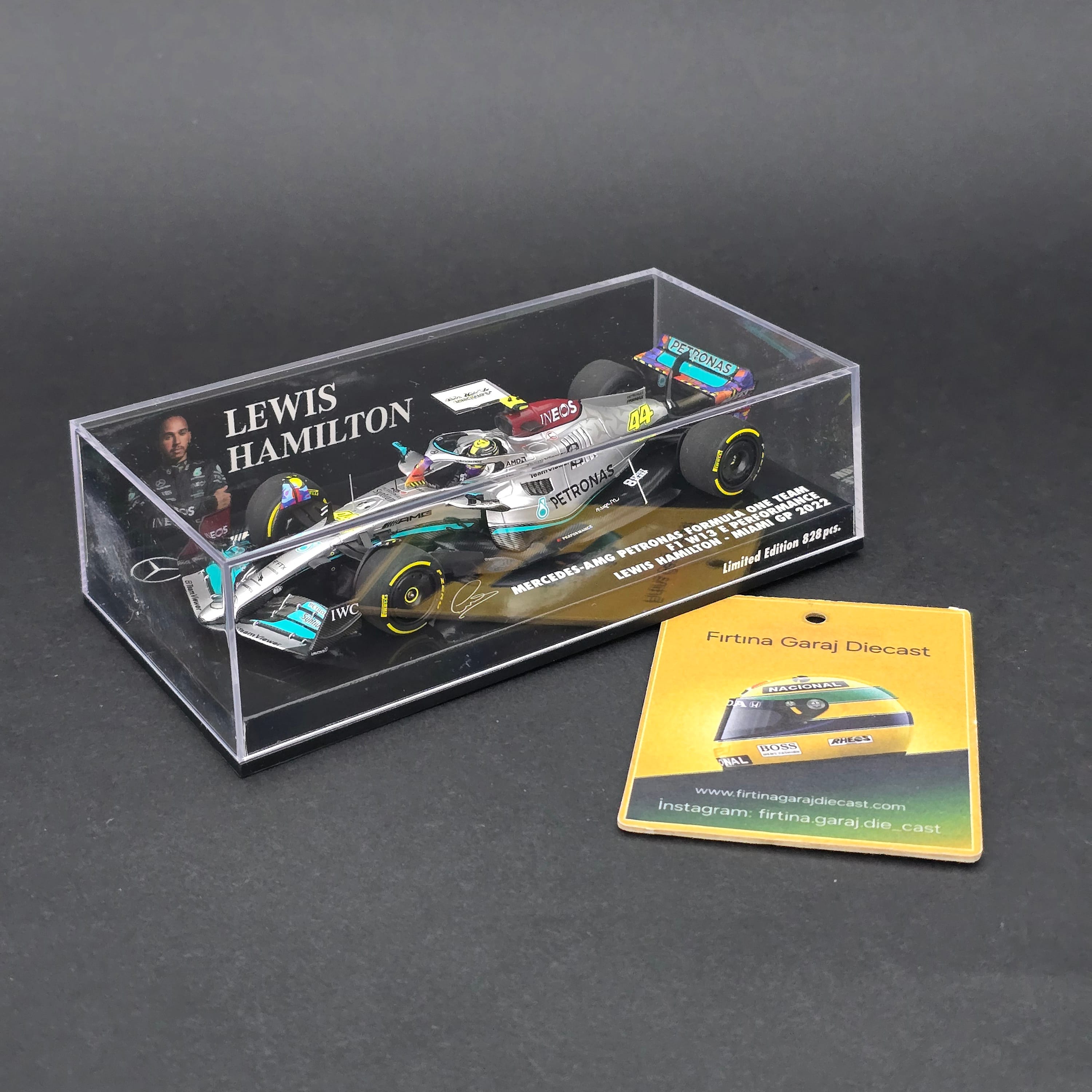 1:43 Mercedes AMG W13 Lewis Hamilton 2022