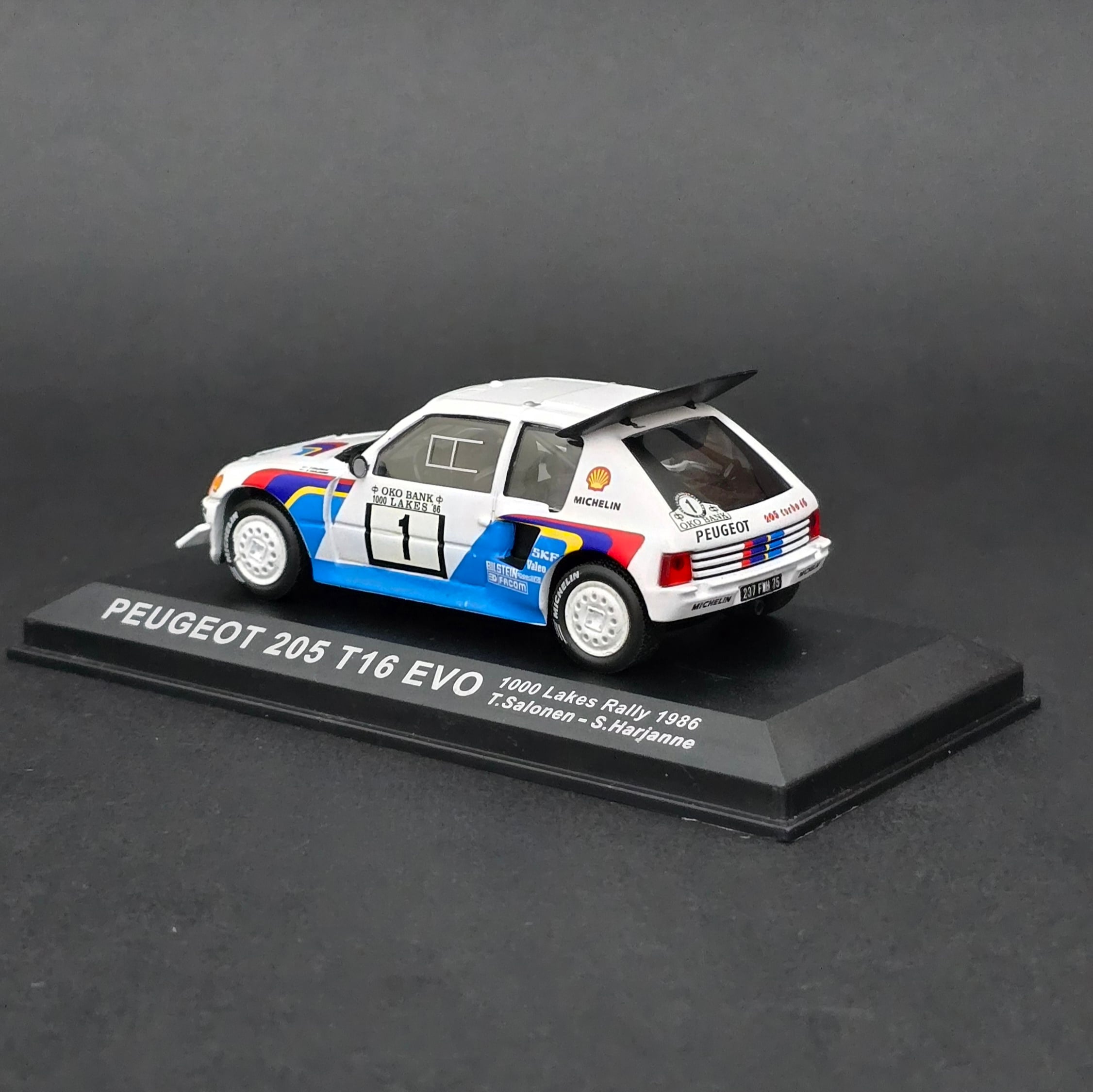 1:43 ,Peugeot 205 T16 EVO