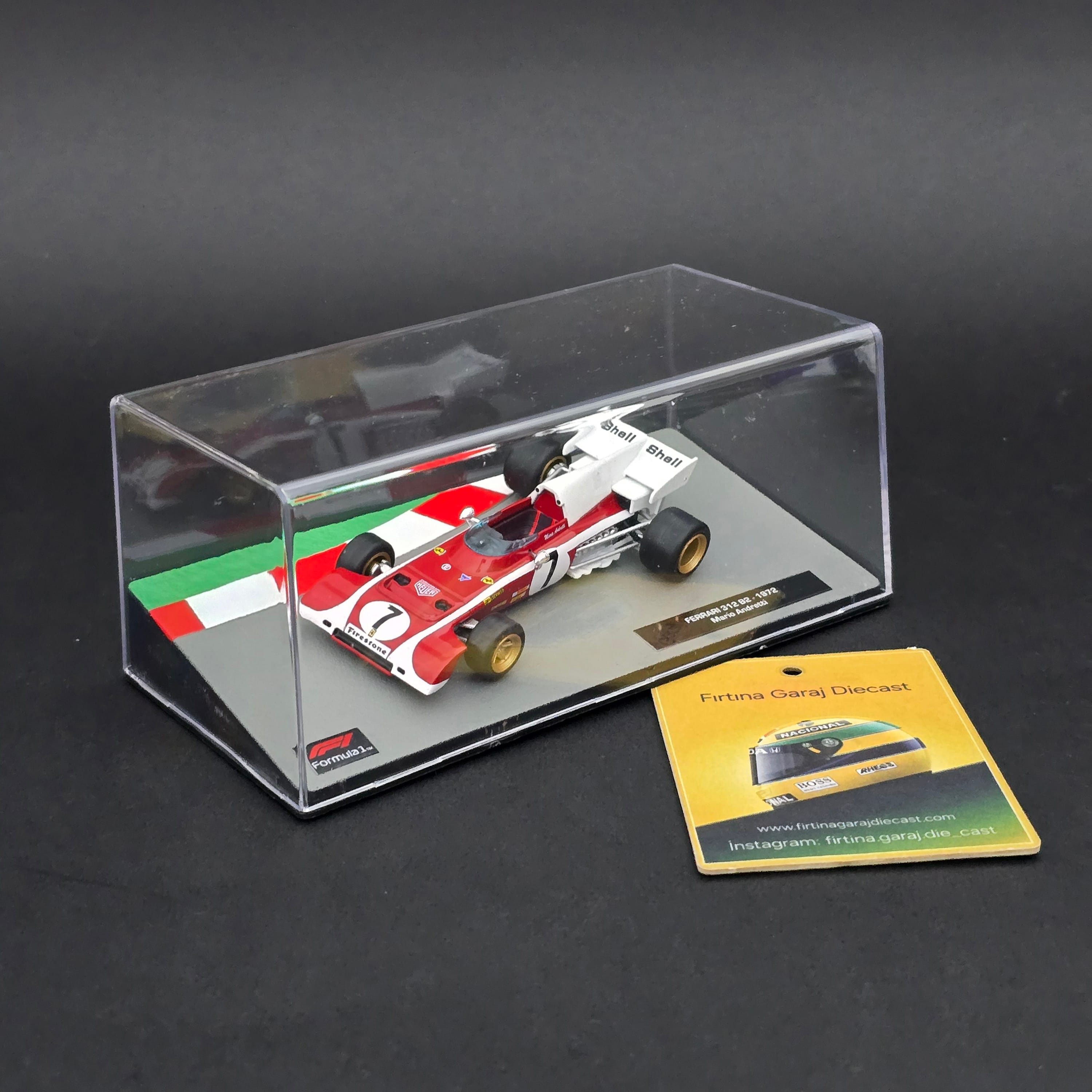 1:43 Ferrari 312 B2 Mario Andretti 1972