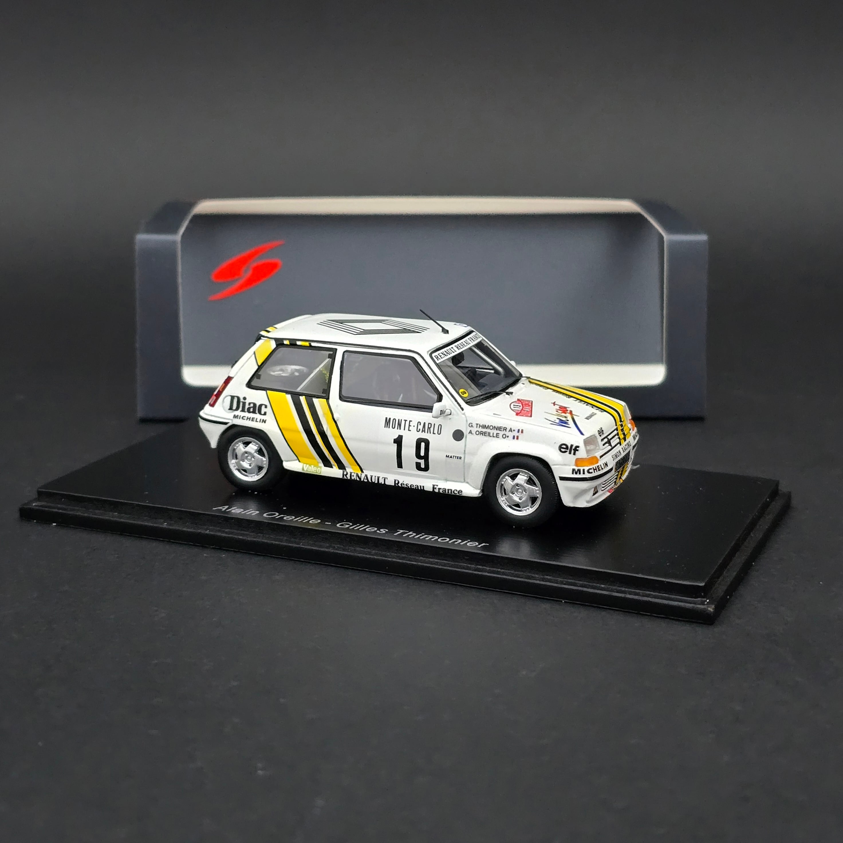 1:43 Spark Renault 5 GT Turbo 1989