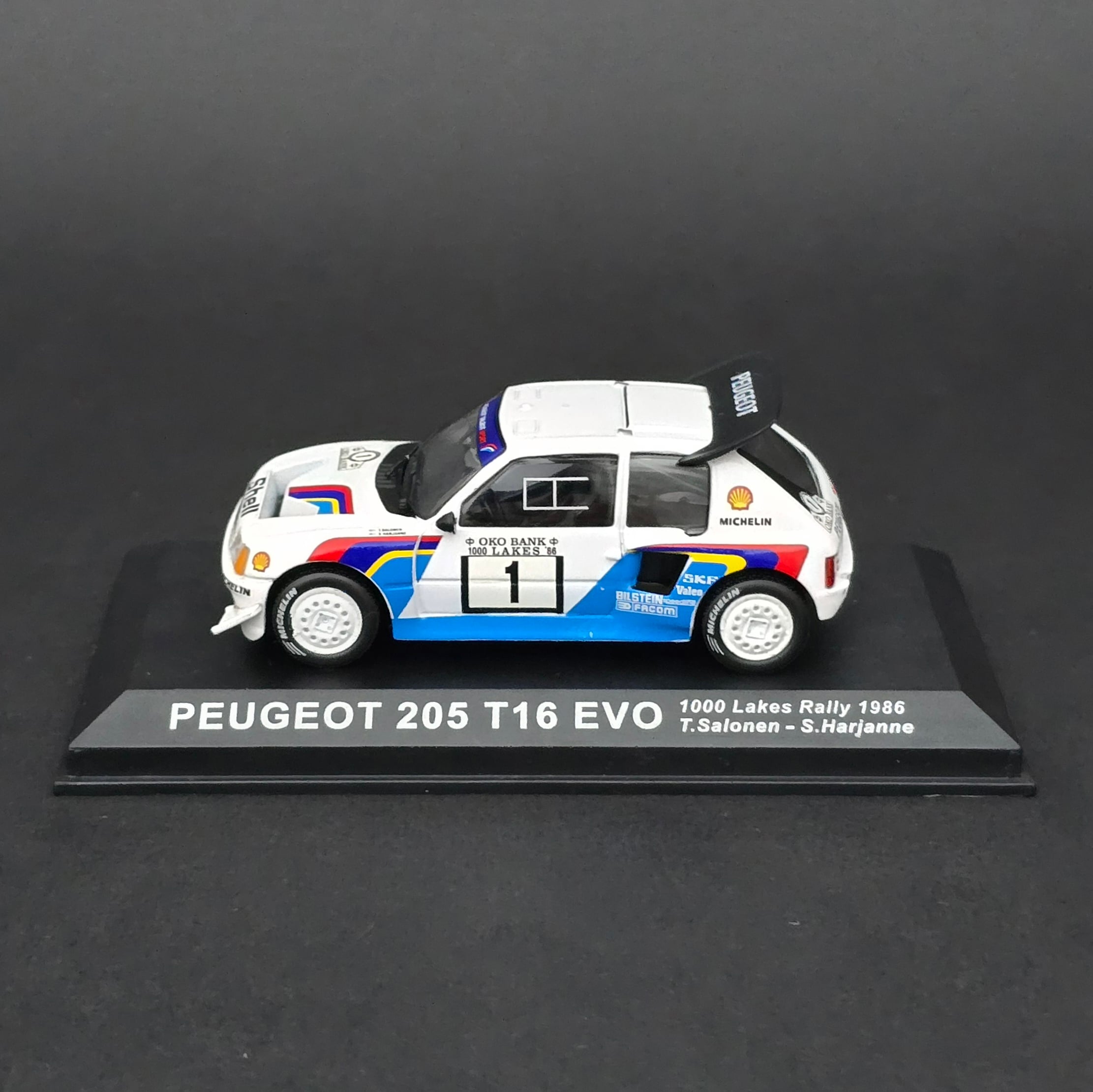 1:43 ,Peugeot 205 T16 EVO