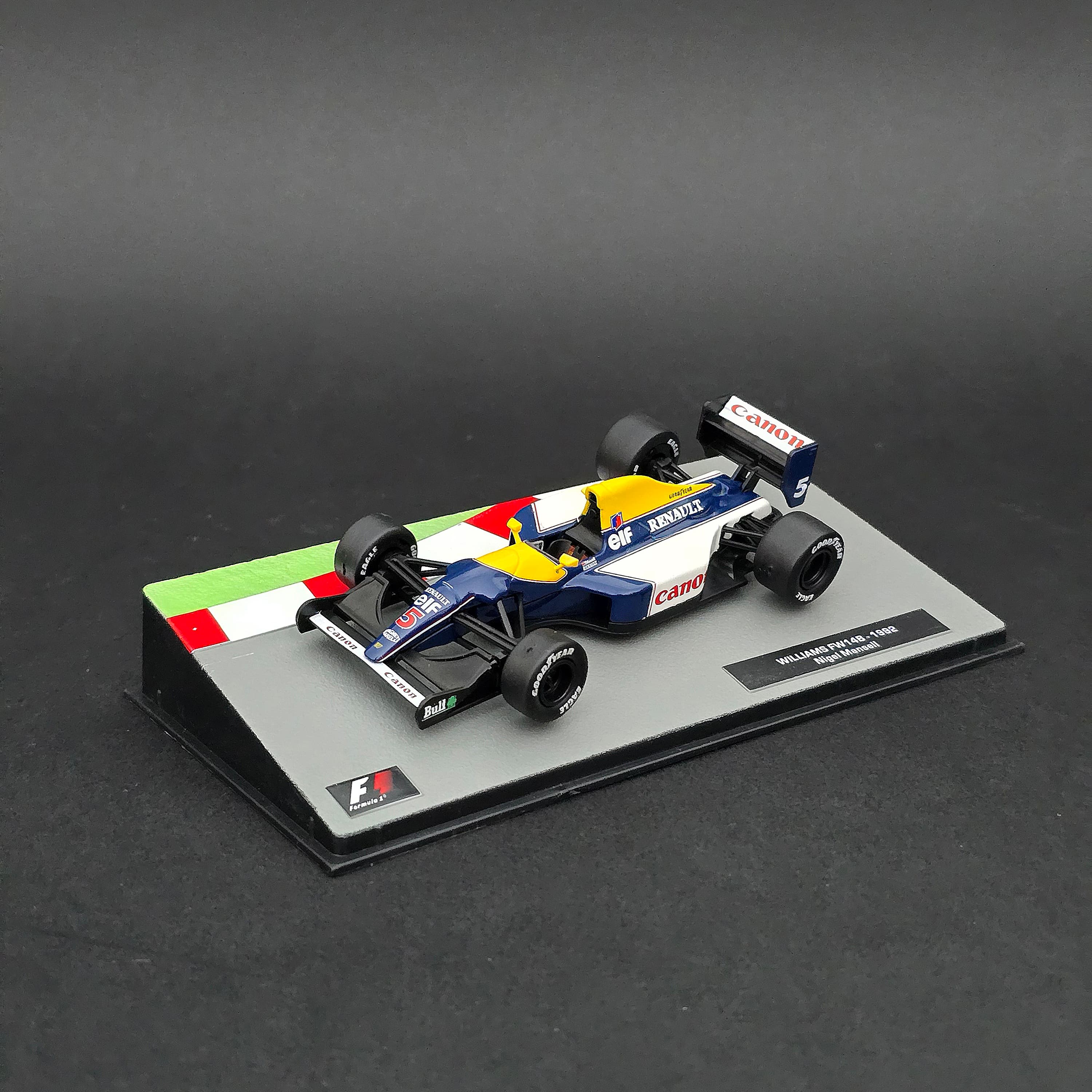 1:43 Williams Renault FW14B 1992 Formula1 Dünya Şampiyonu Nigel Mansell 