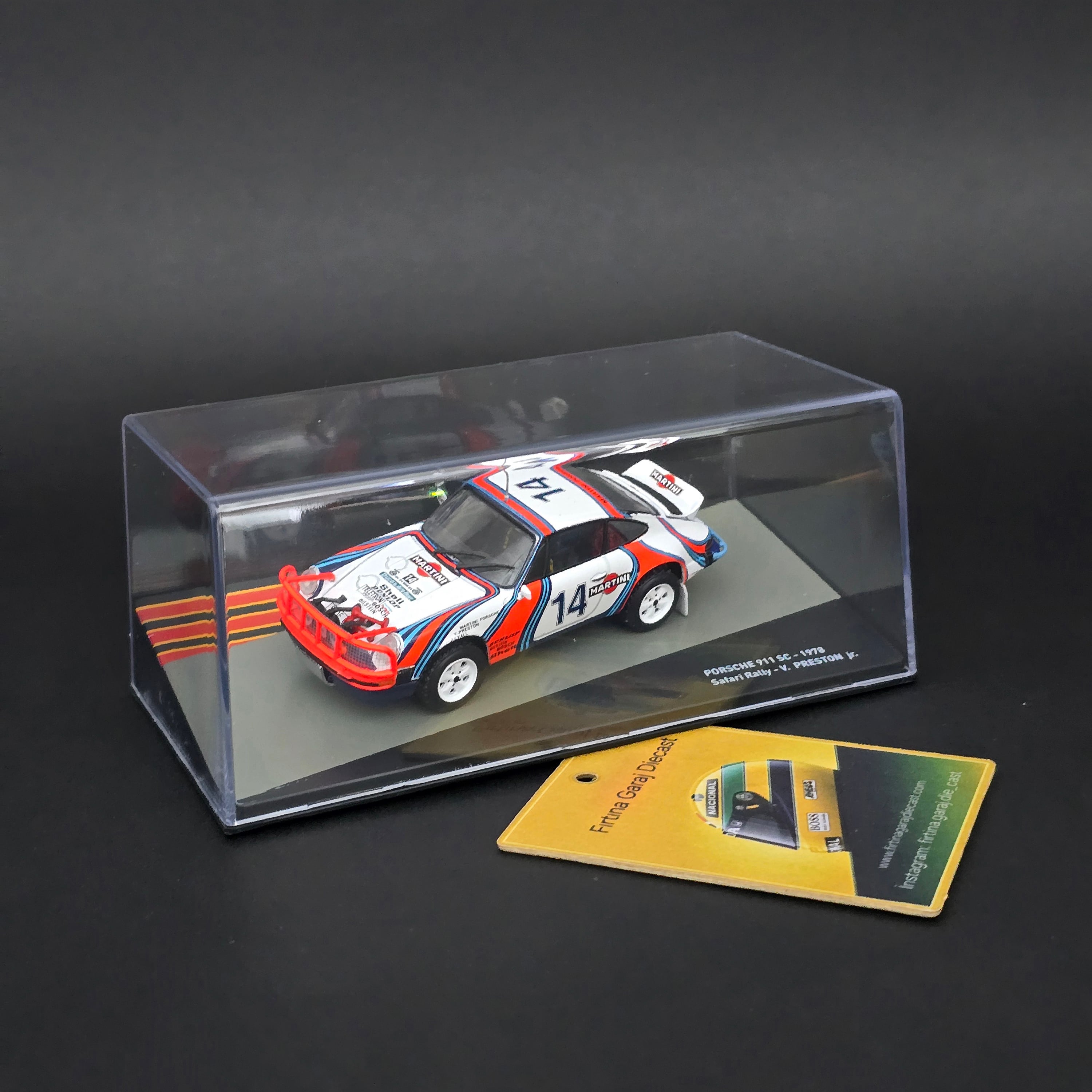 1:43 Porsche 911 SC Martin 1978 Safari Rallisi