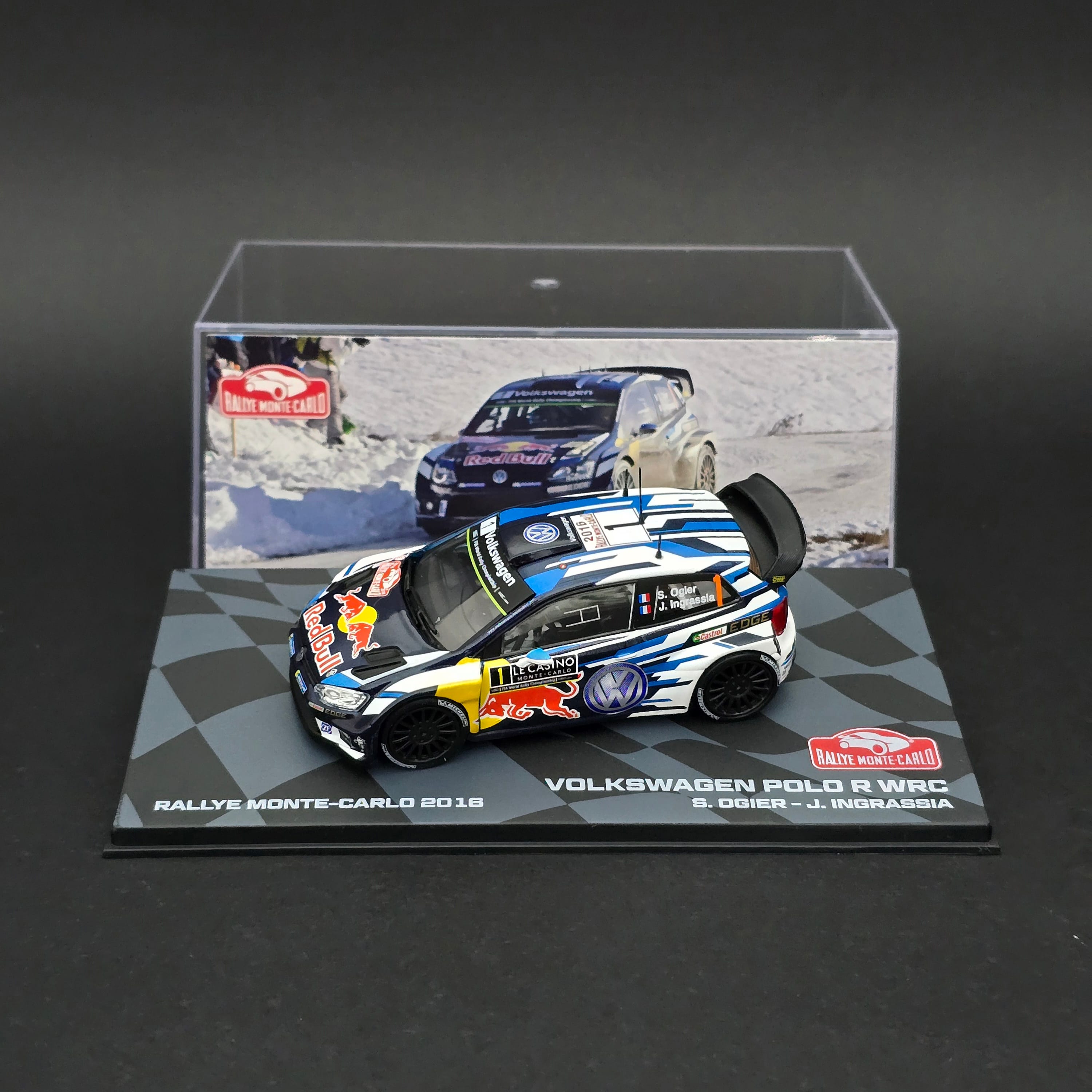 1:43 VW Polo R WRC 2016 Dünya Şampiyonu S.Ogier 