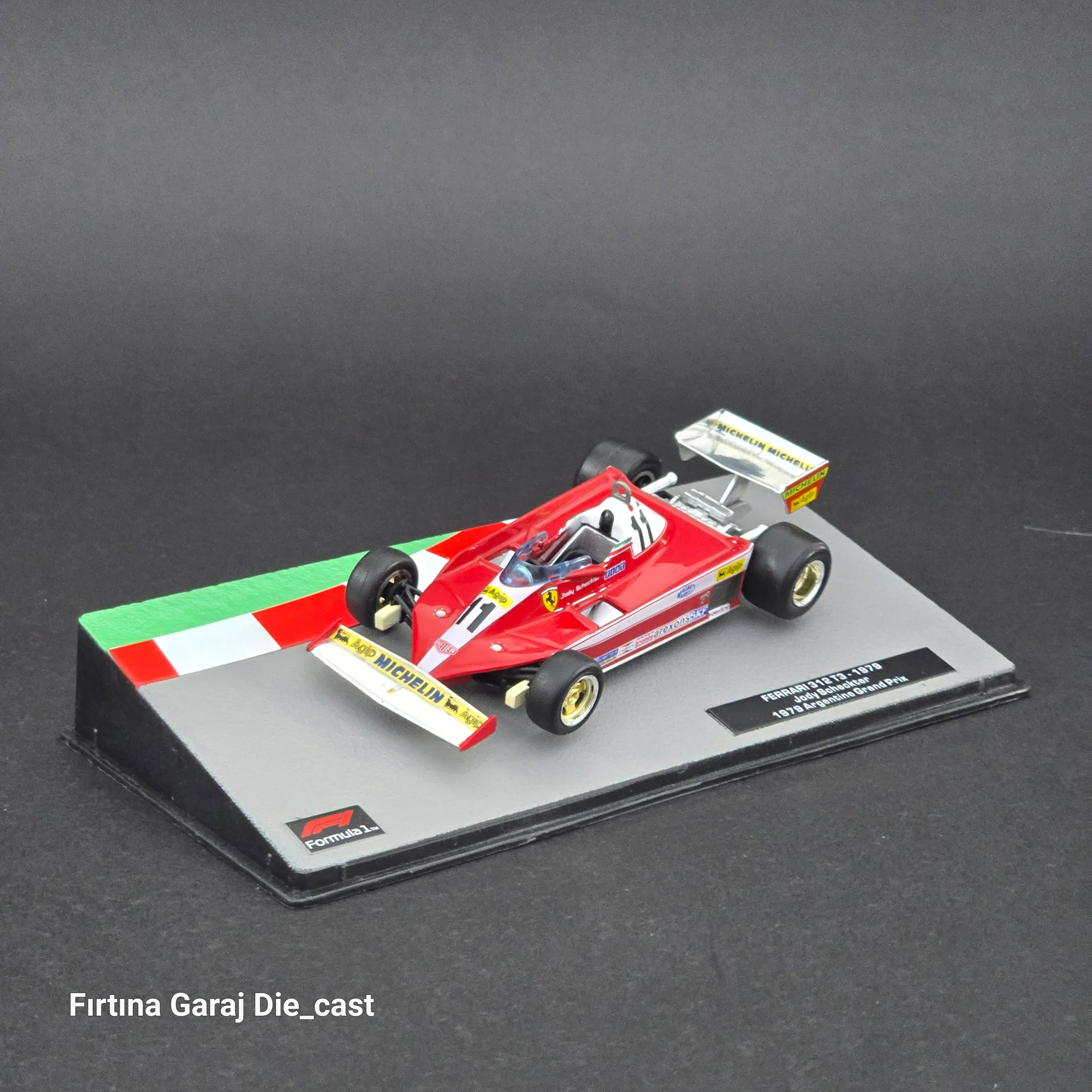 1/43 Ferrari 312 T3 Jody Scheckter 1979  Formula1 Dünya Şampiyonu 