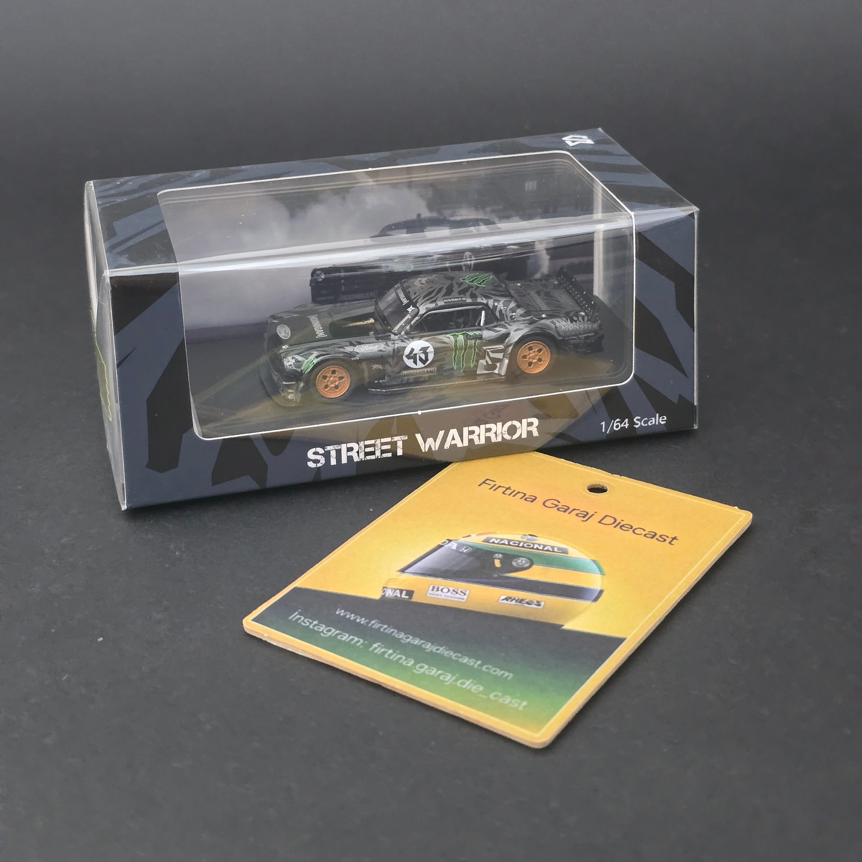 1:64 Ford Mustang Hoonicorn RTR Limitli Üretim, Jelatinli Kutu Gönderilir 
