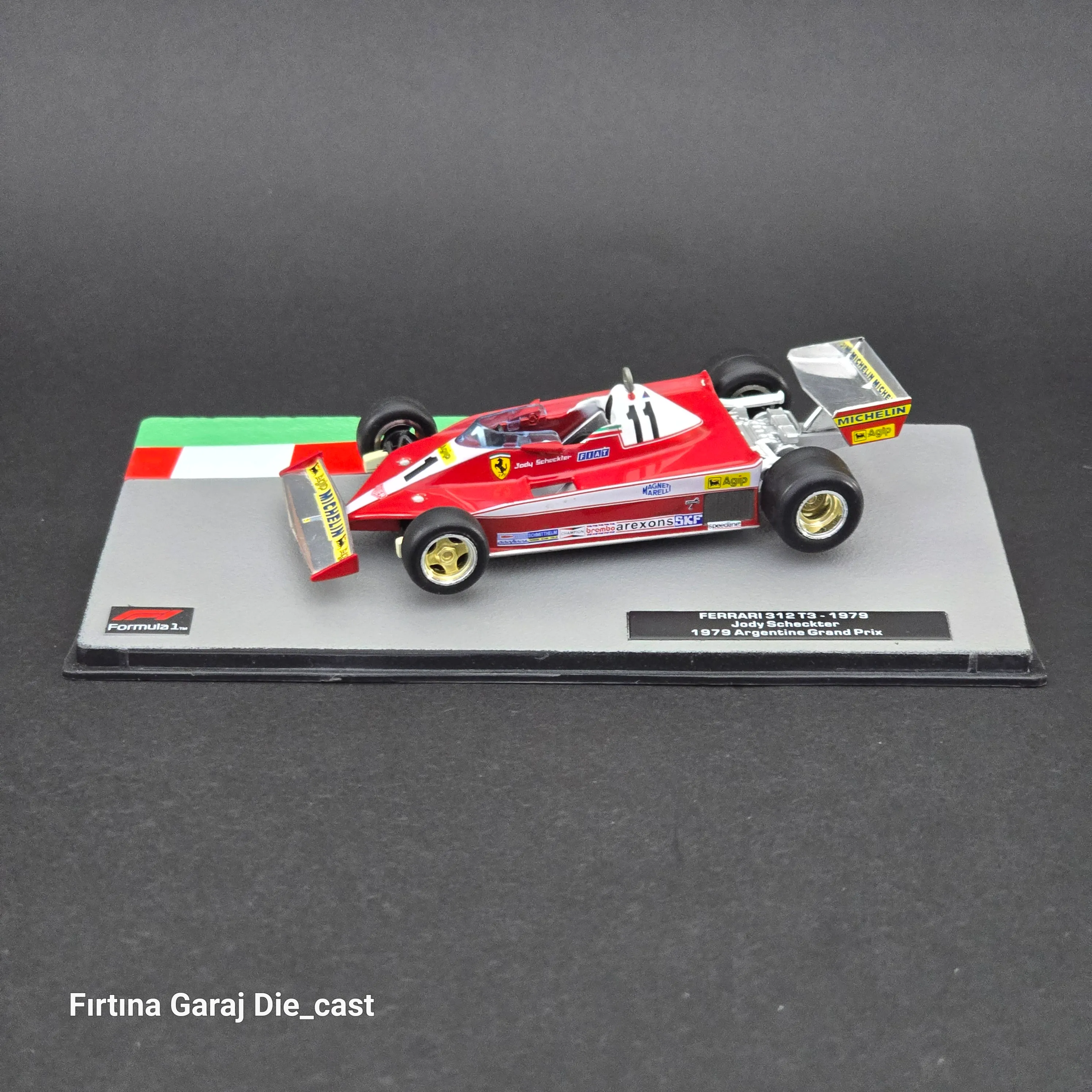 1/43 Ferrari 312 T3 Jody Scheckter 1979  Formula1 Dünya Şampiyonu 