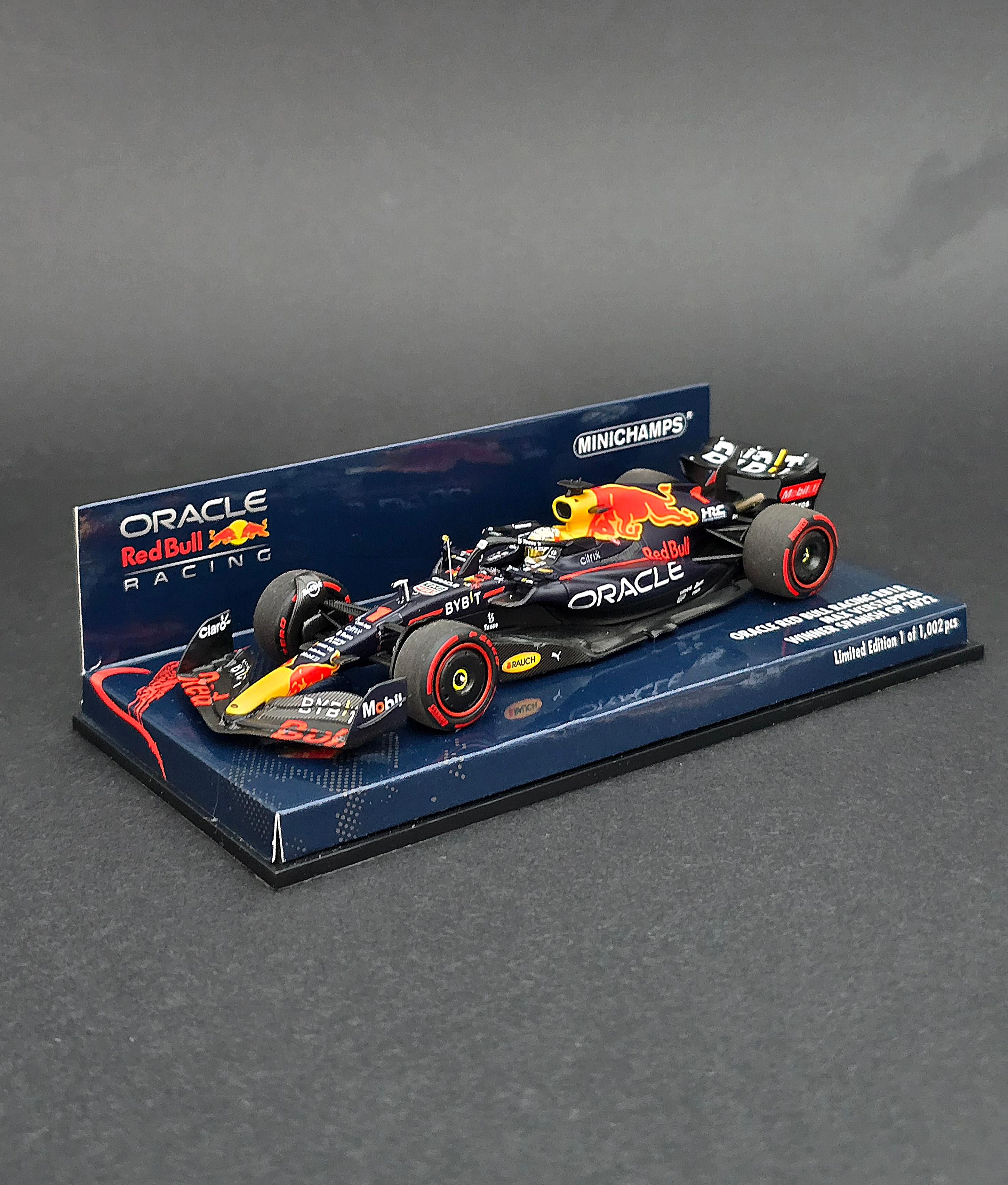 1:43 Redbull Oracle RB18 Max Verstappe 2022 Dünya Şampiyonu 