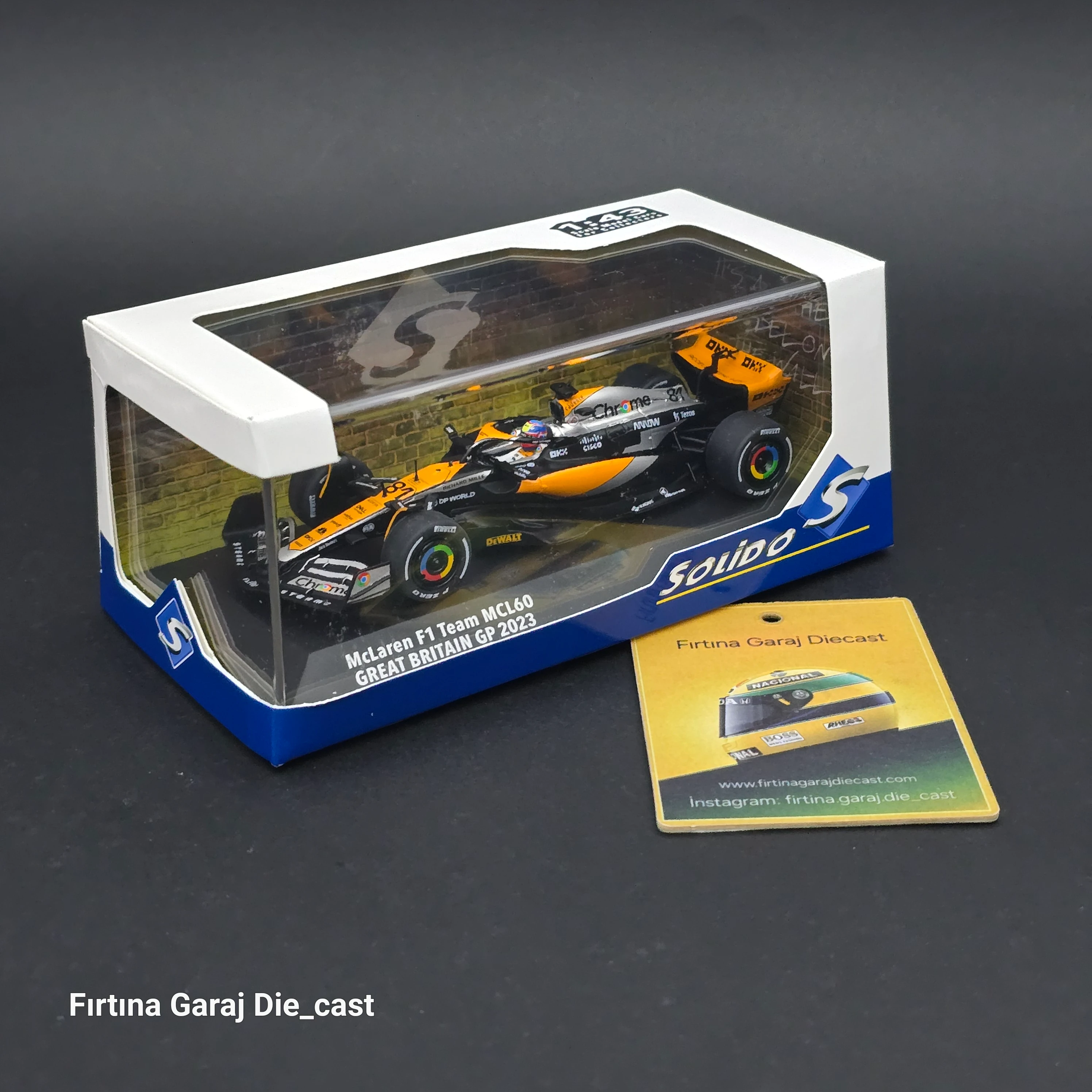 1/43 Mclaren MCL60 Oscar Piastri 2023