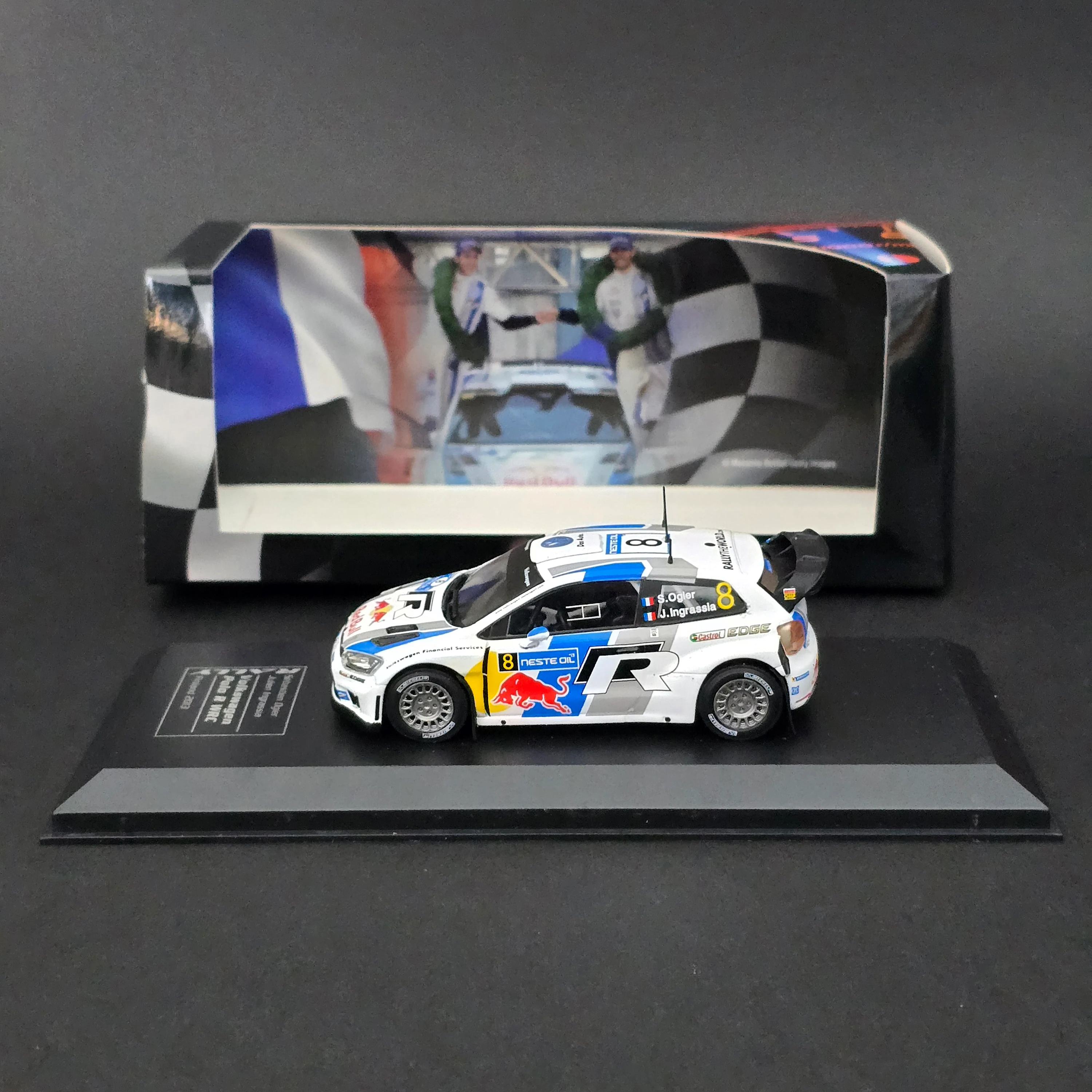 1:43 VW Polo R WRC 2013 Dünya Ralli Şampiyonu 