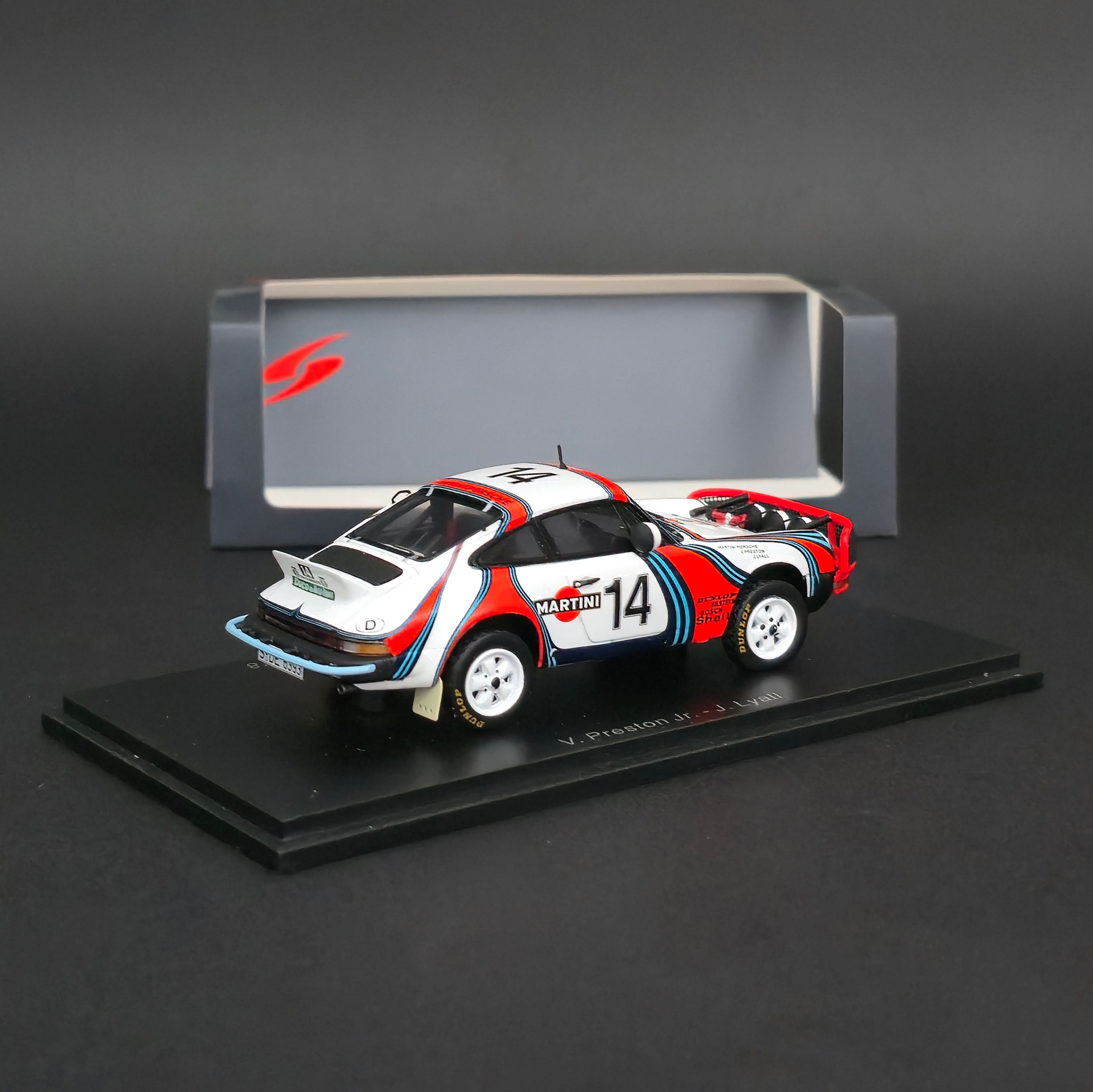 1:43 Porsche 911 3.0 SC Safari Rallisi 