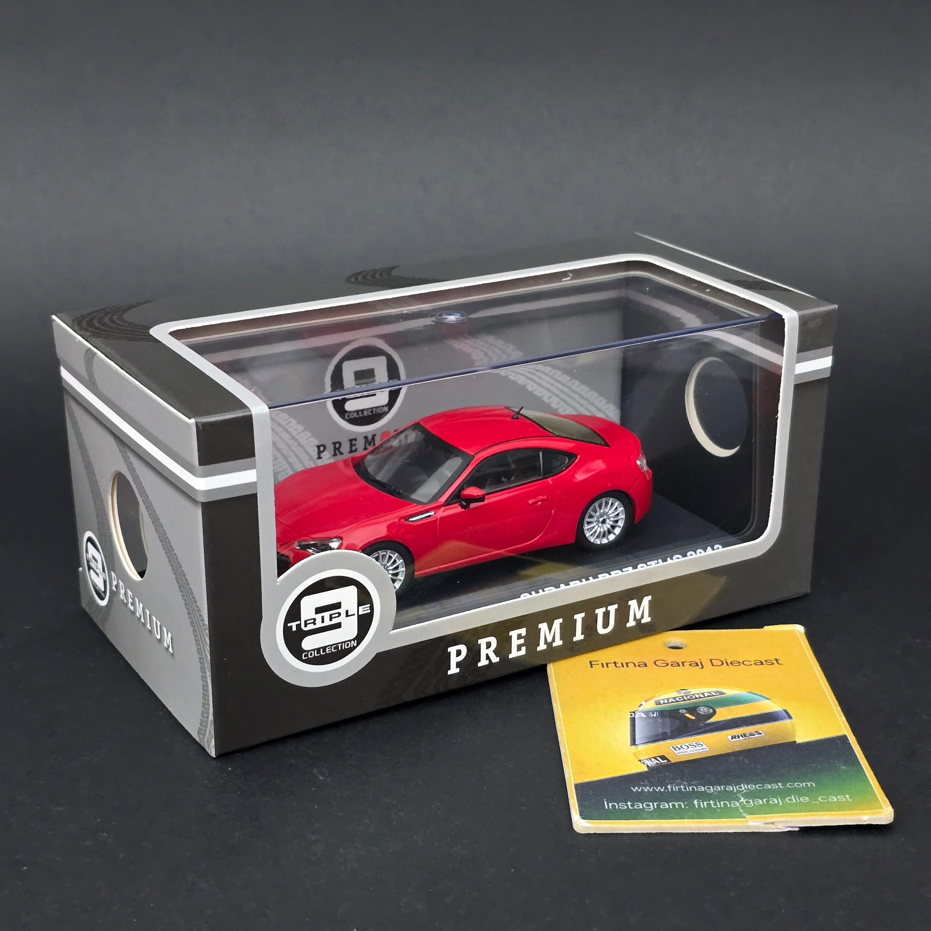 1:43 Subaru BRZ STI tS 2013 Limitli Üretim 