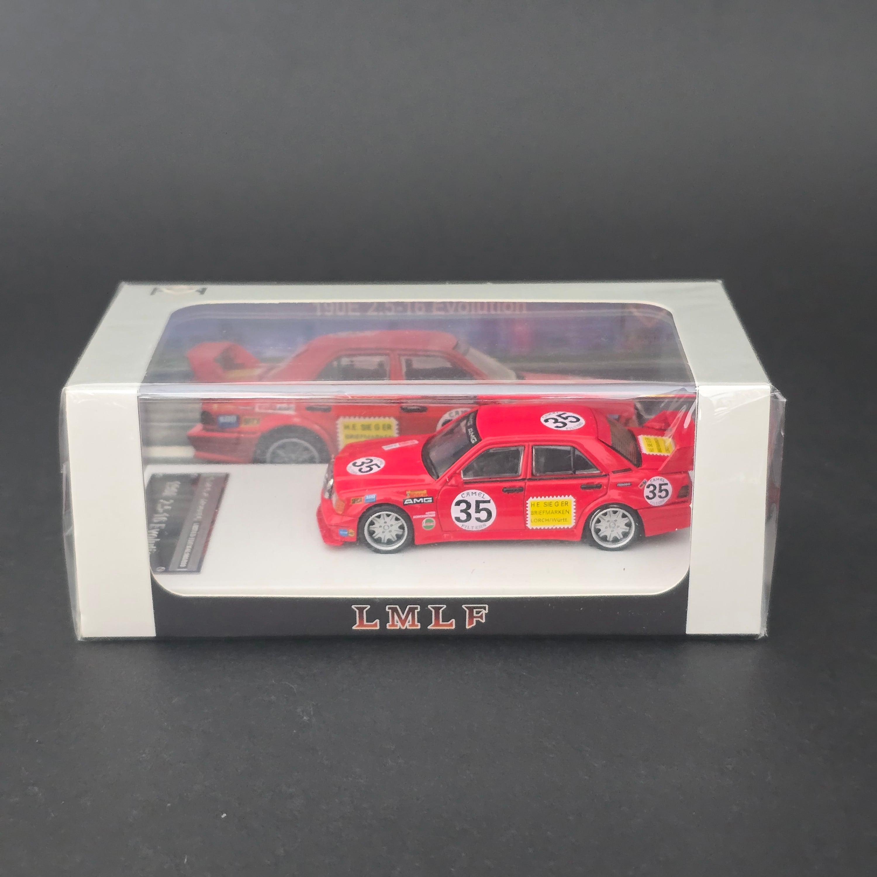 1:64 Mercedes 190 E 2.5 EVO II LMF Limitli Üretim Jelatinli Kutusunda 