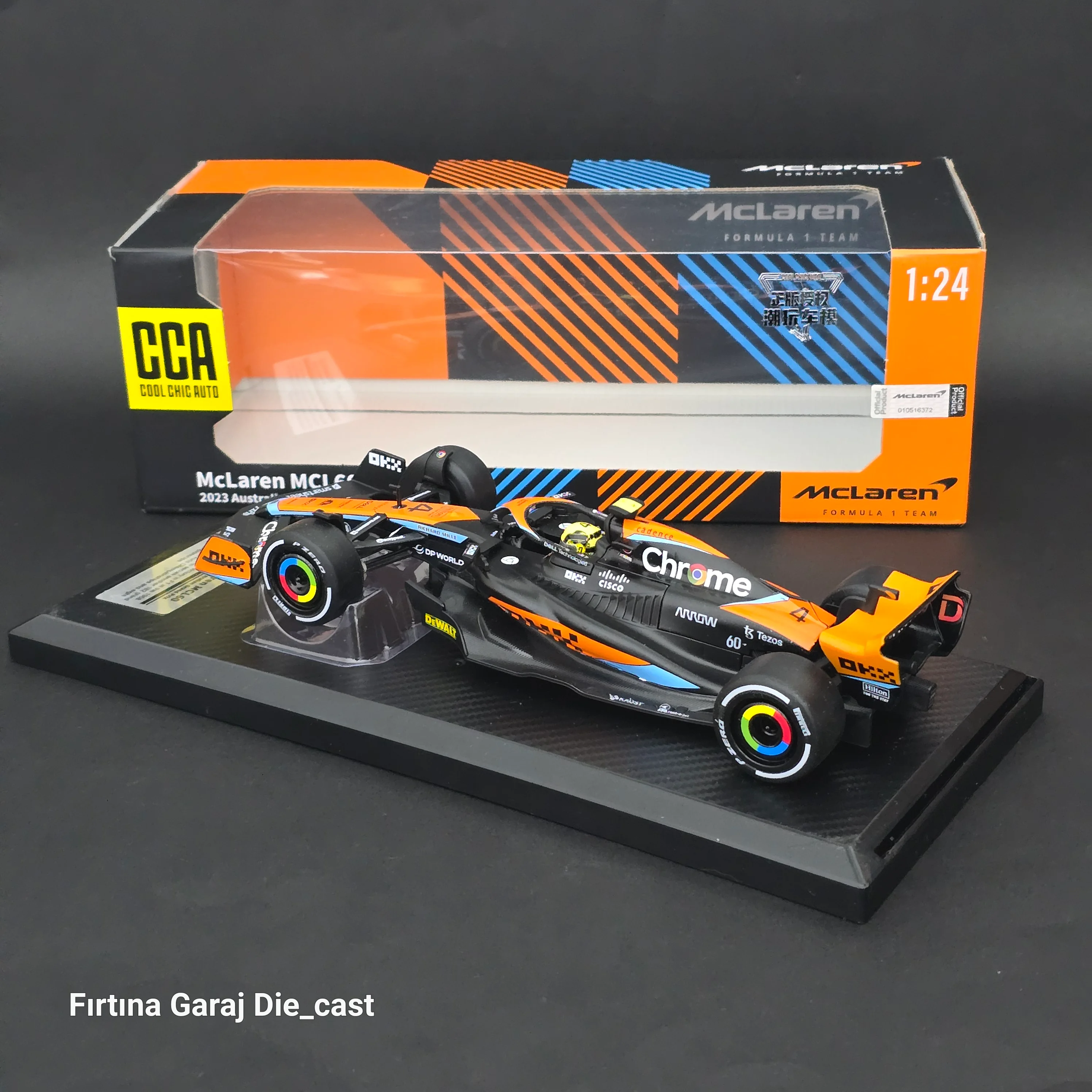 1/24 Mclaren MCL60 Lando Noris 2023
