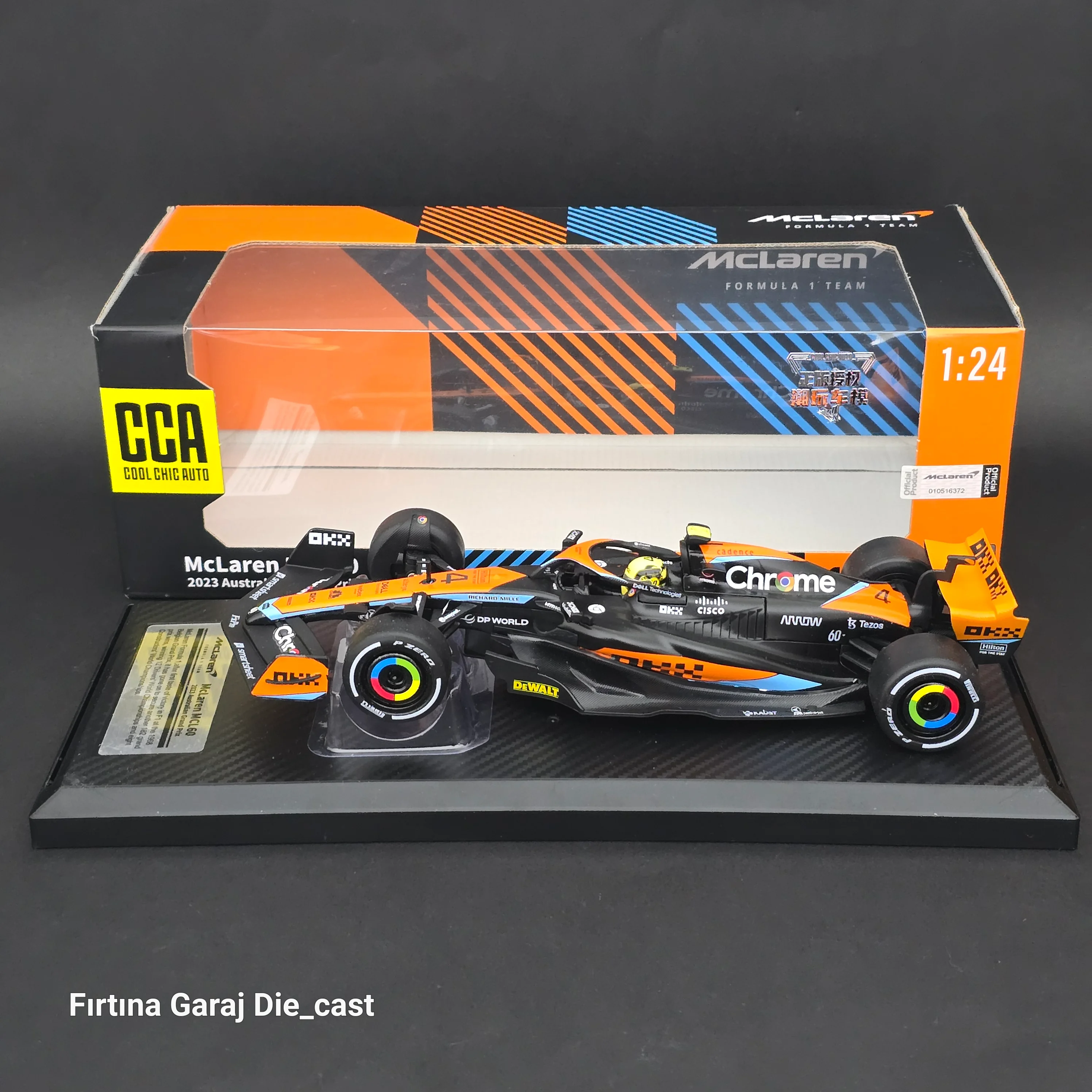 1/24 Mclaren MCL60 Lando Noris 2023
