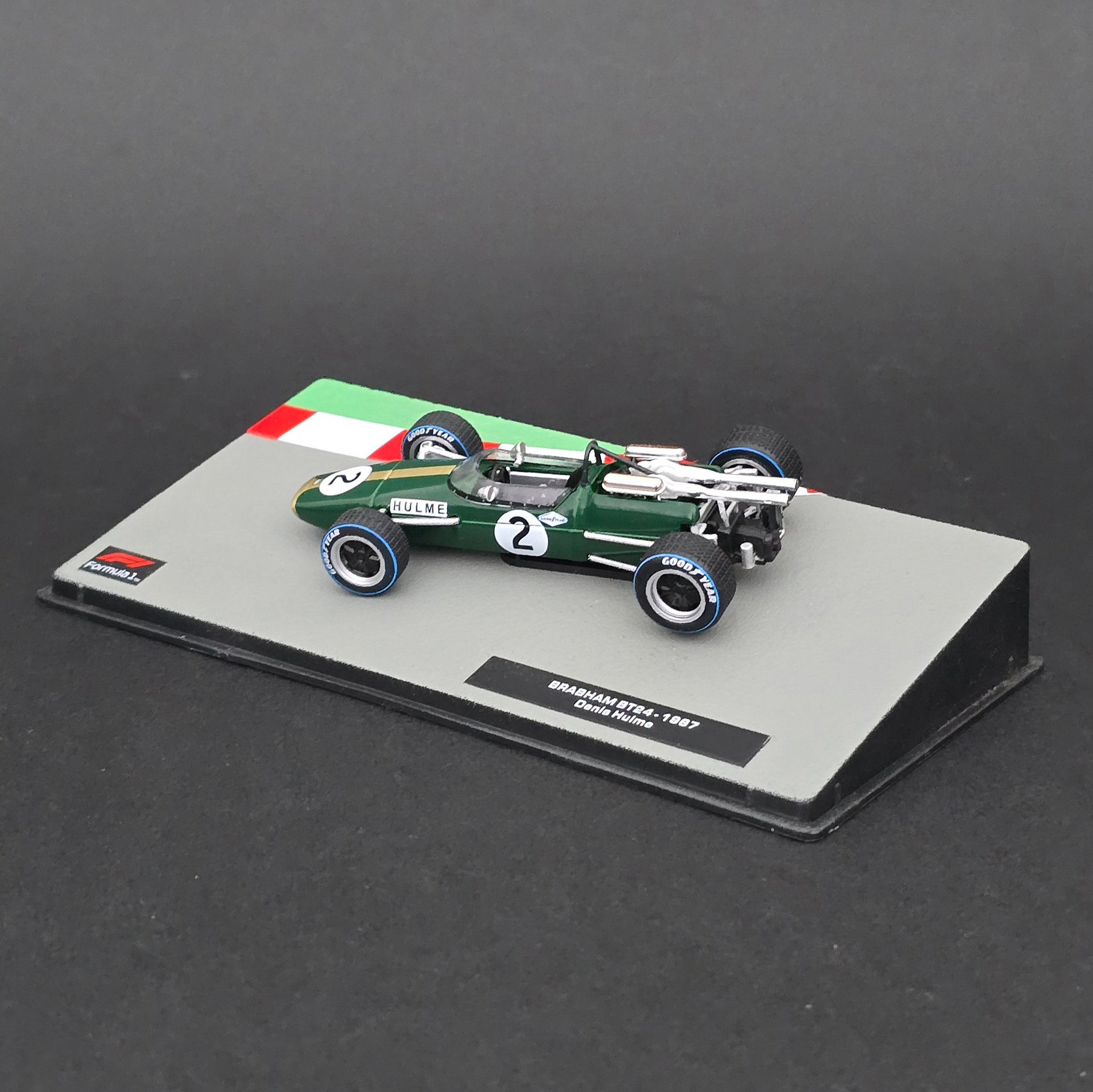 1:43 Brabham BT24 1967 Dünya Şampiyonu Denise Hulme