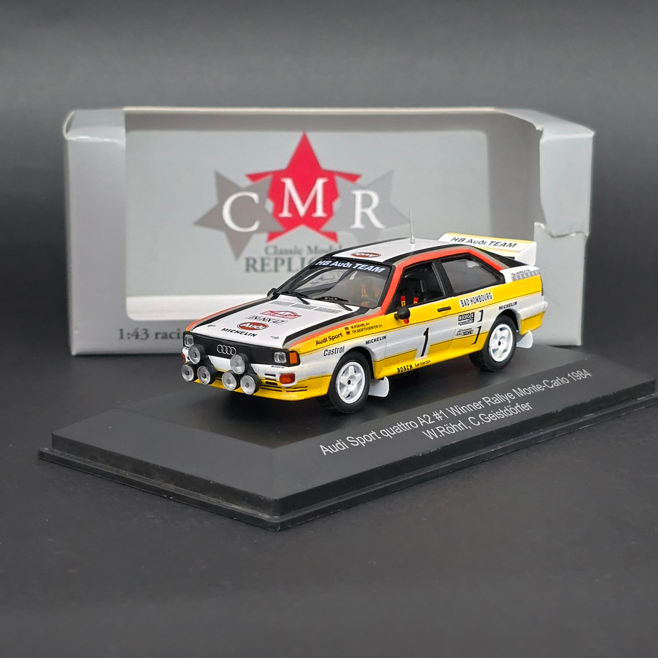 1:43 Audi Quattro A2 W.Röhrl 