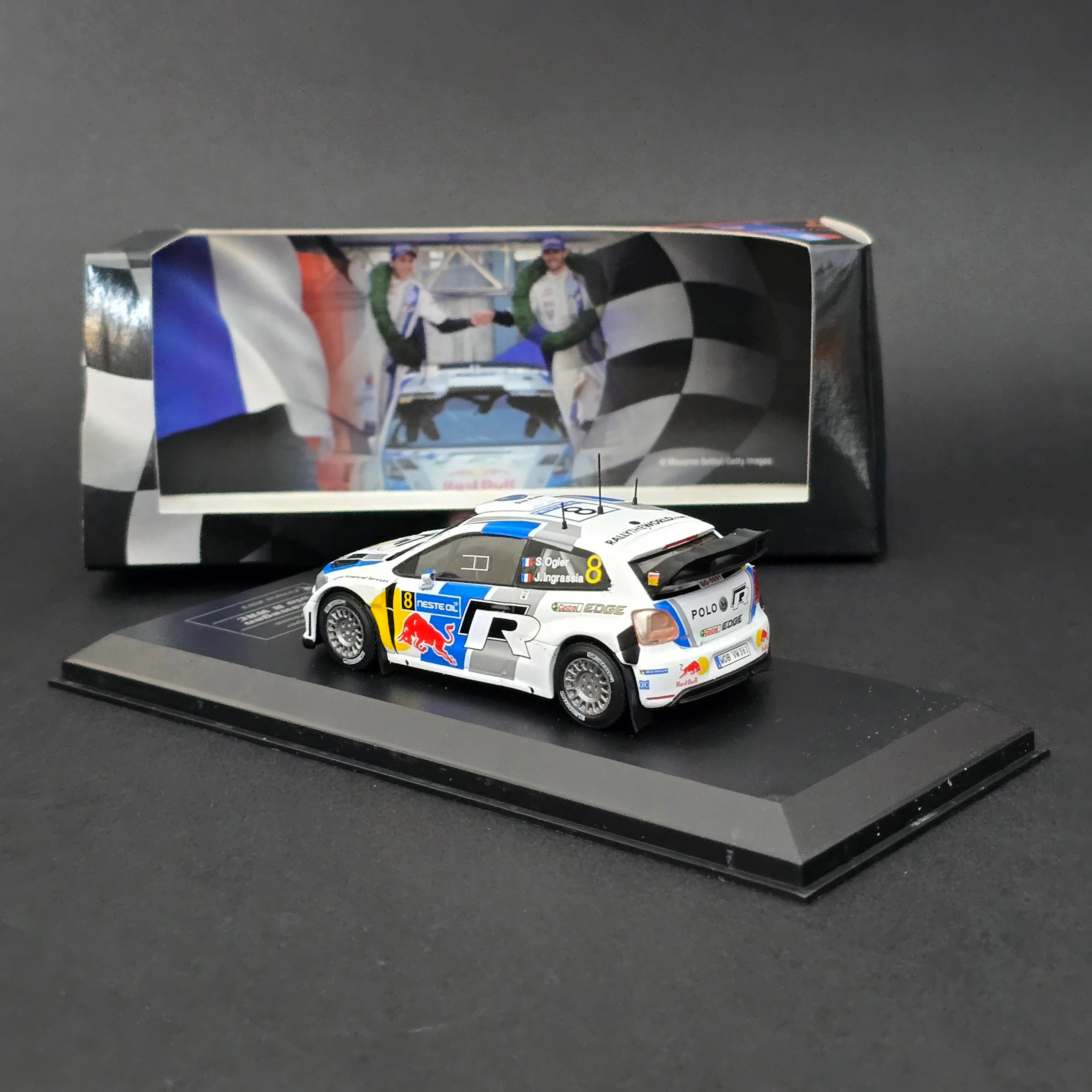 1:43 VW Polo R WRC 2013 Dünya Ralli Şampiyonu 
