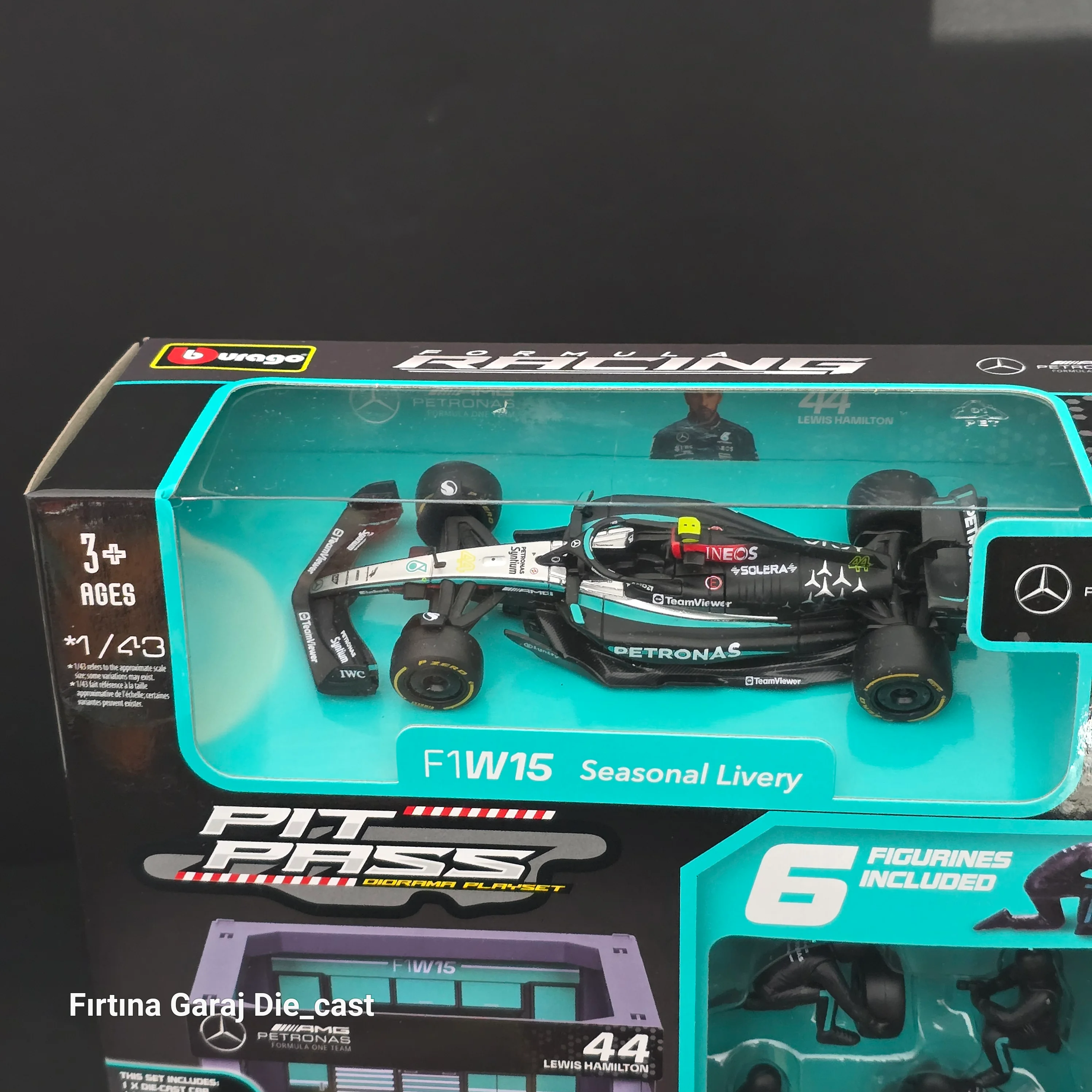 Mercedes 2024 Padok Garaj ve Pitstop Ekibi Seti