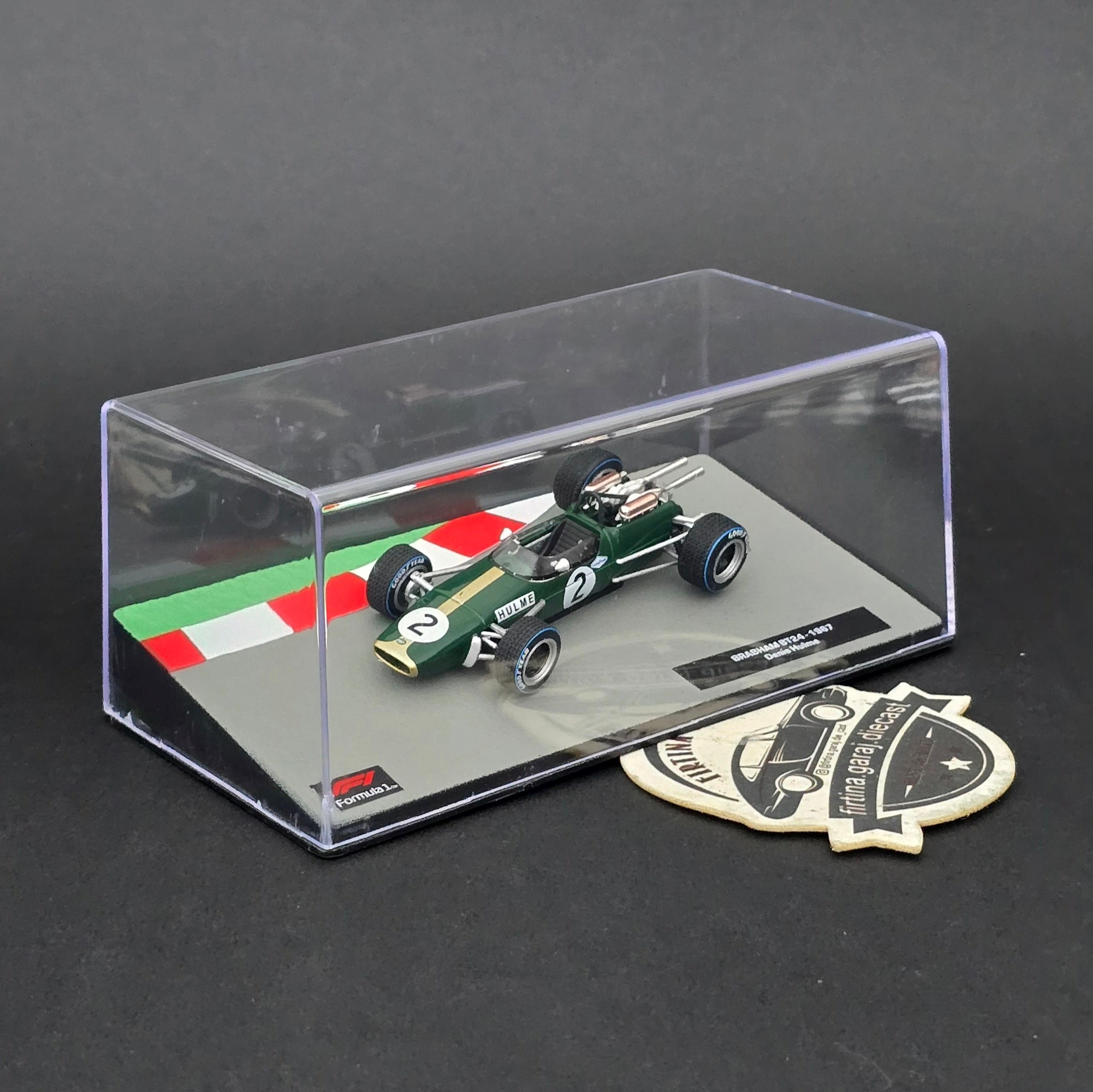 1:43 Brabham BT24 1967 Dünya Şampiyonu Denise Hulme