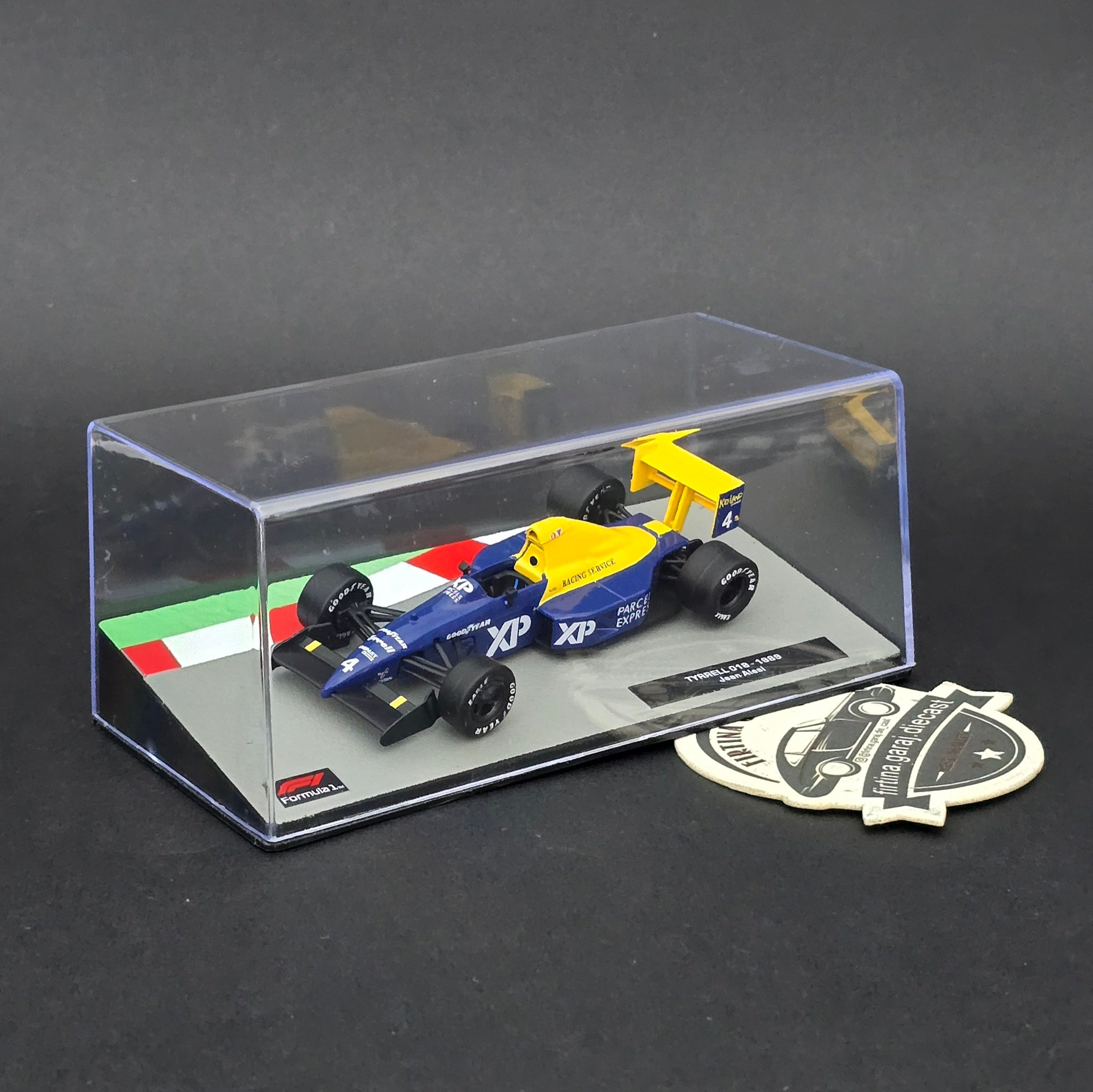 1:43 Tyrrell 018 Jean Alesi 1985