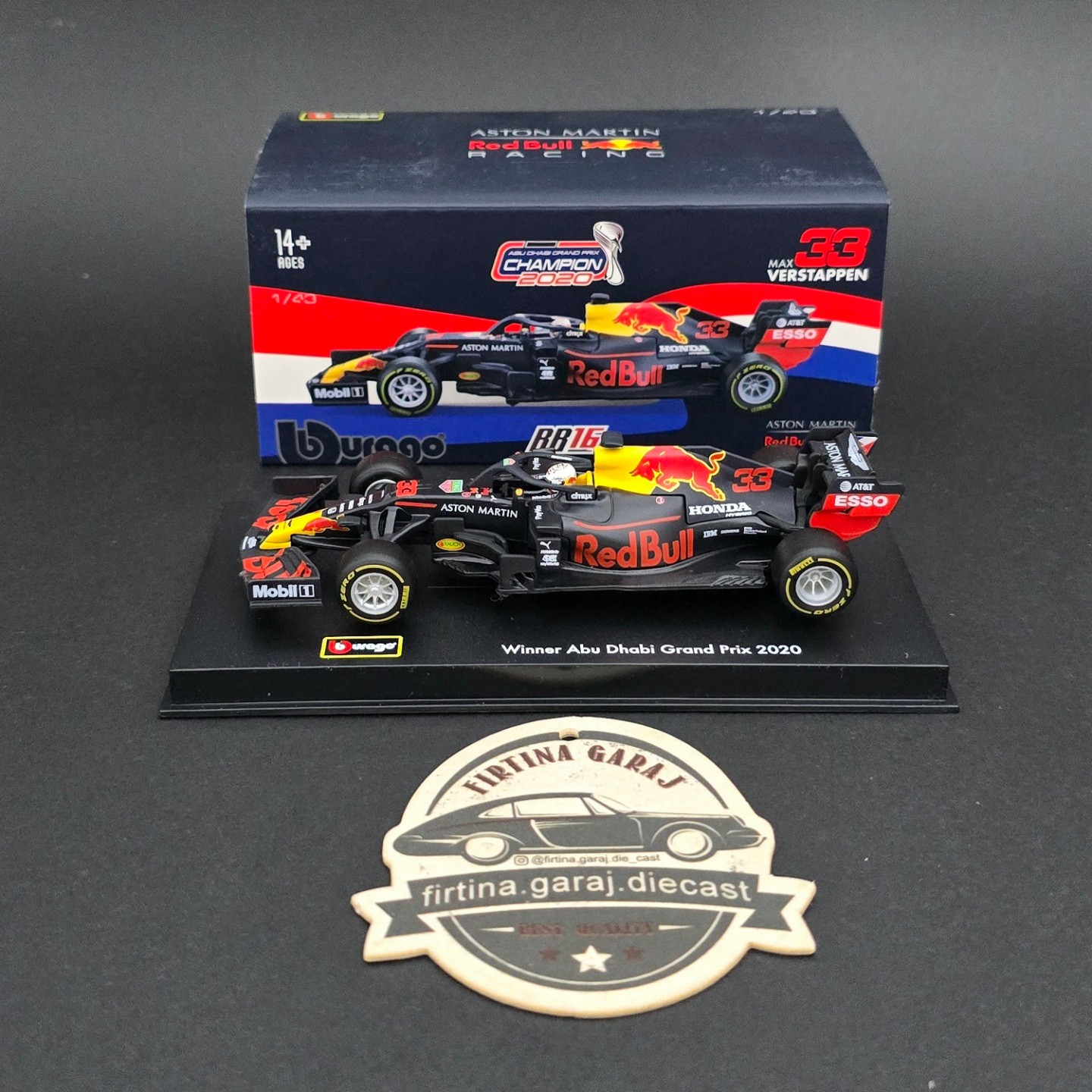 1:43 Redbull RB16 Max Verstappen 2020