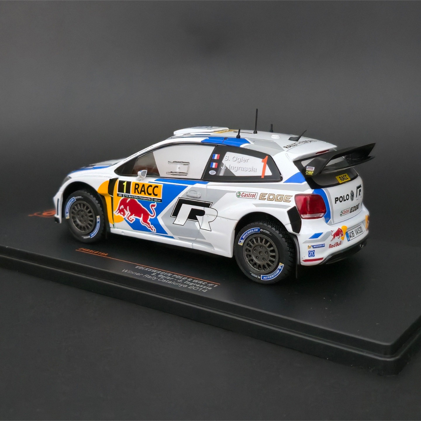 1:24 VW POLO R WRC 2014 Dünya Şampiyonu S.Ogier 