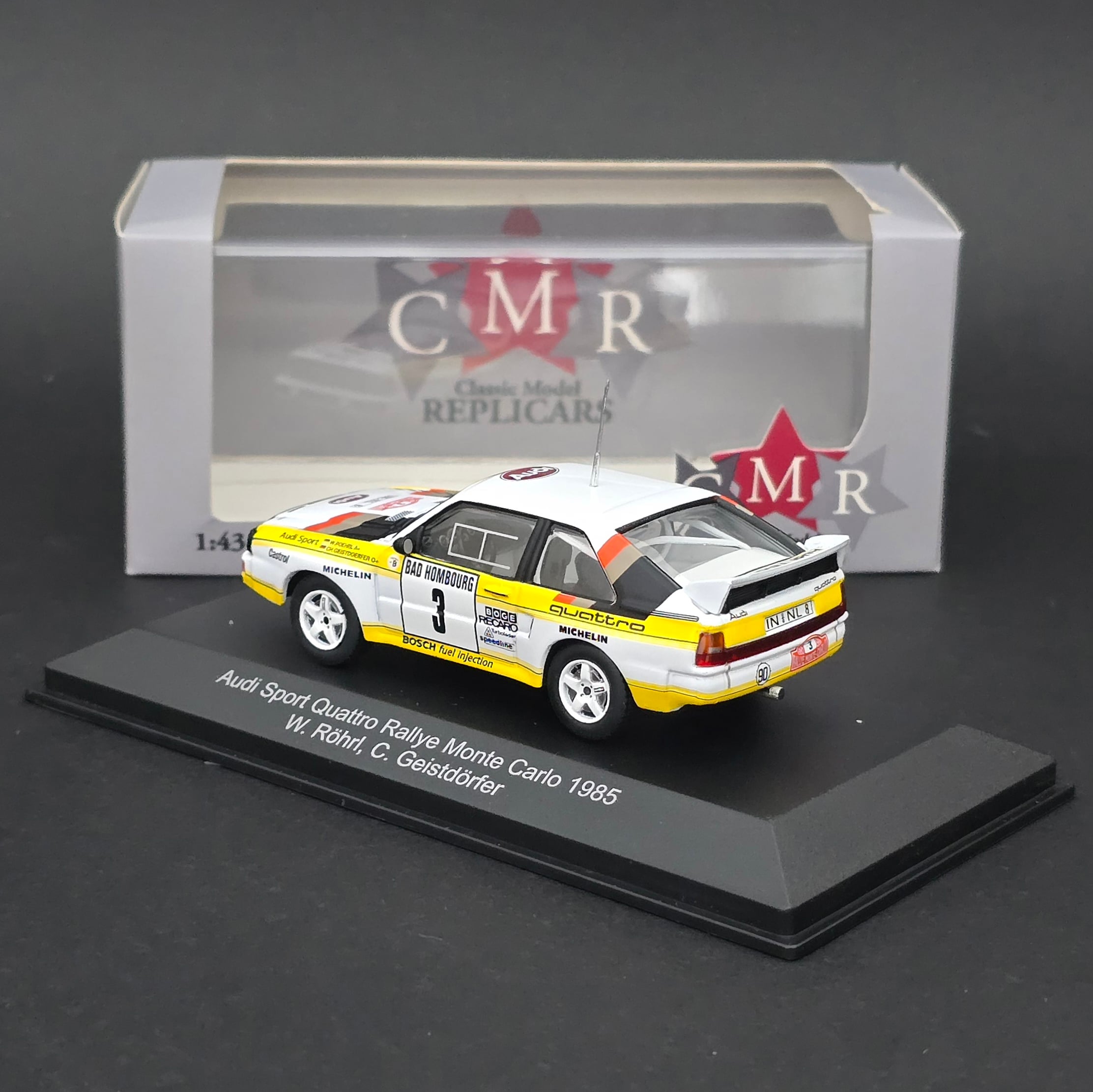 1:43 Audi Quattro Rally W.Röhrl 