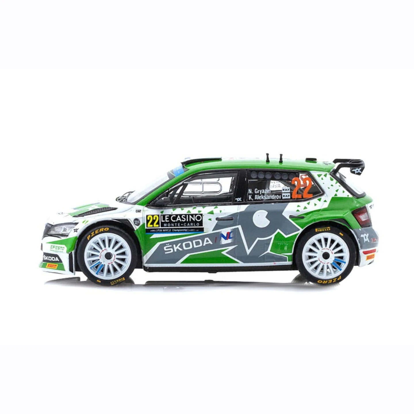1/43 Skoda Fabia EVO Rally 2 2022