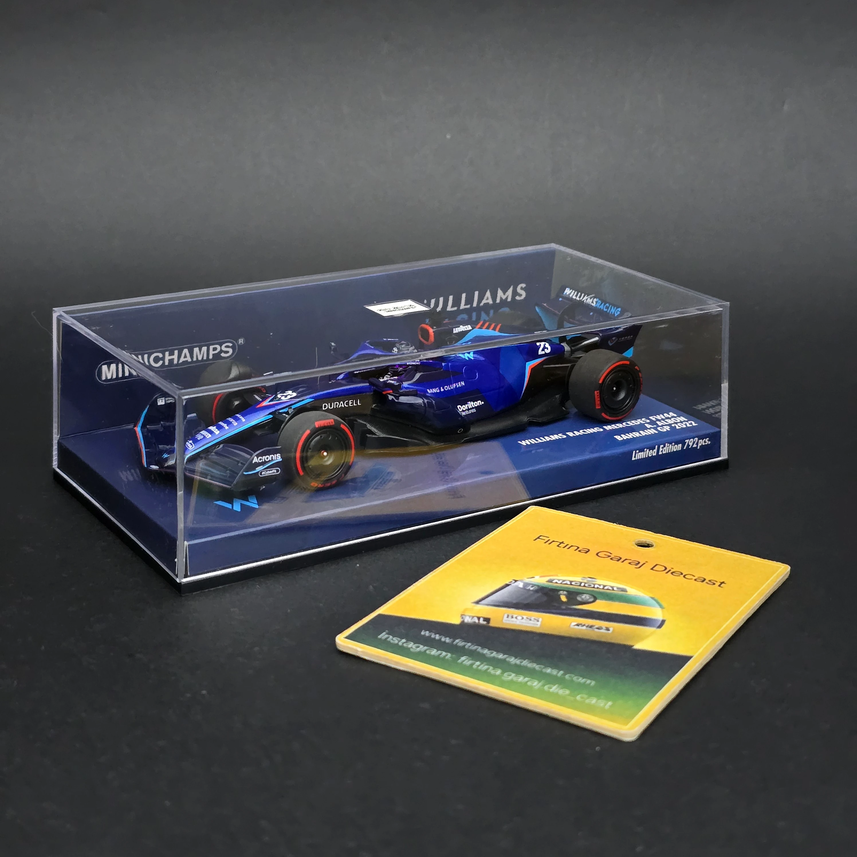 1/43 Minichamps Williams F44 A.Albon 2022