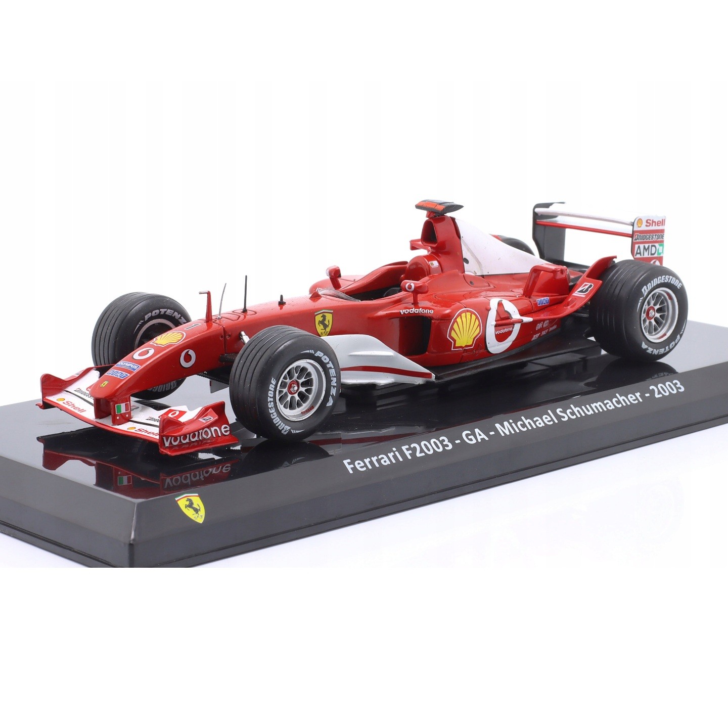 1:24 Ferrari F2003 GA 2003 Dünya Şampiyonu Michael Schumacher 
