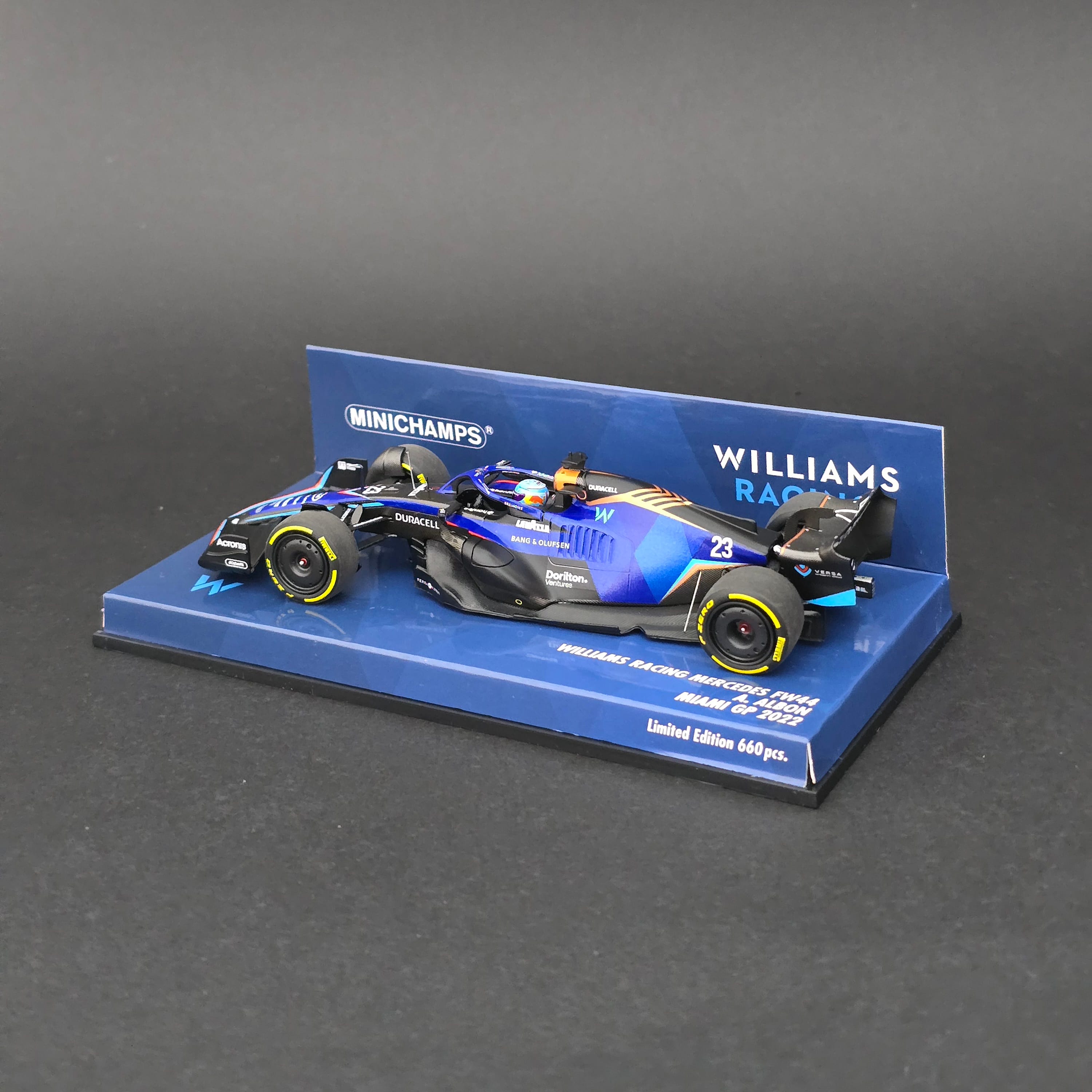 1:43 Williams Mercedes FW44 A.Albon 2022