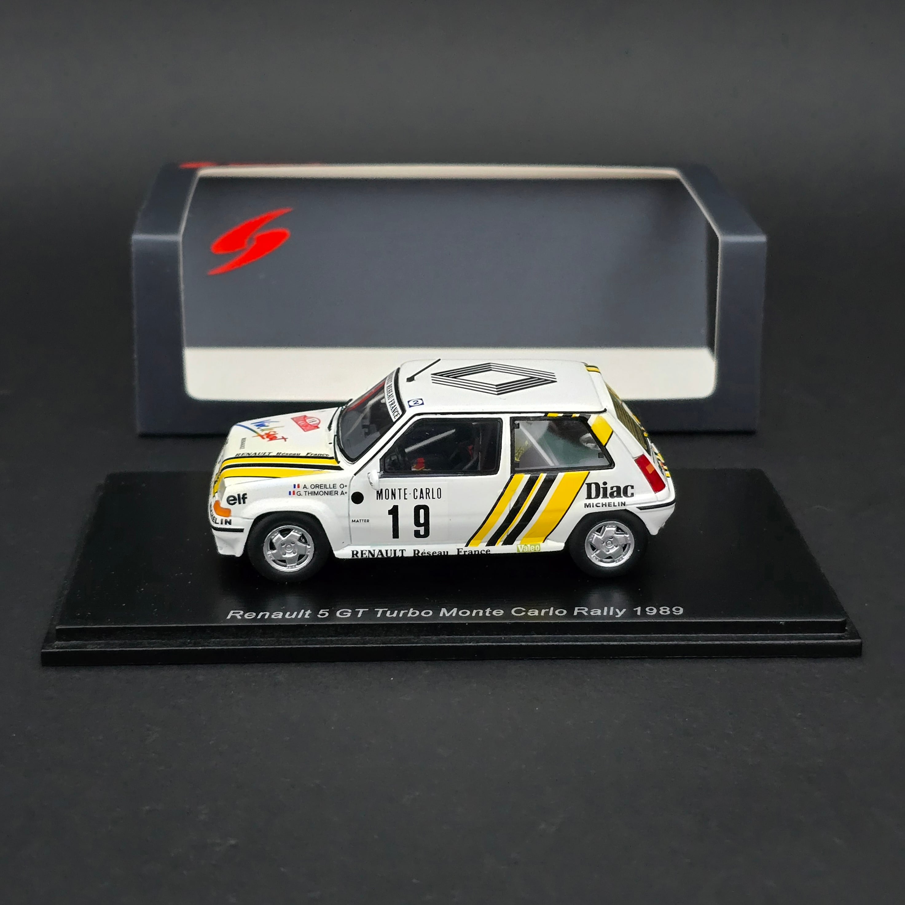1:43 Spark Renault 5 GT Turbo 1989