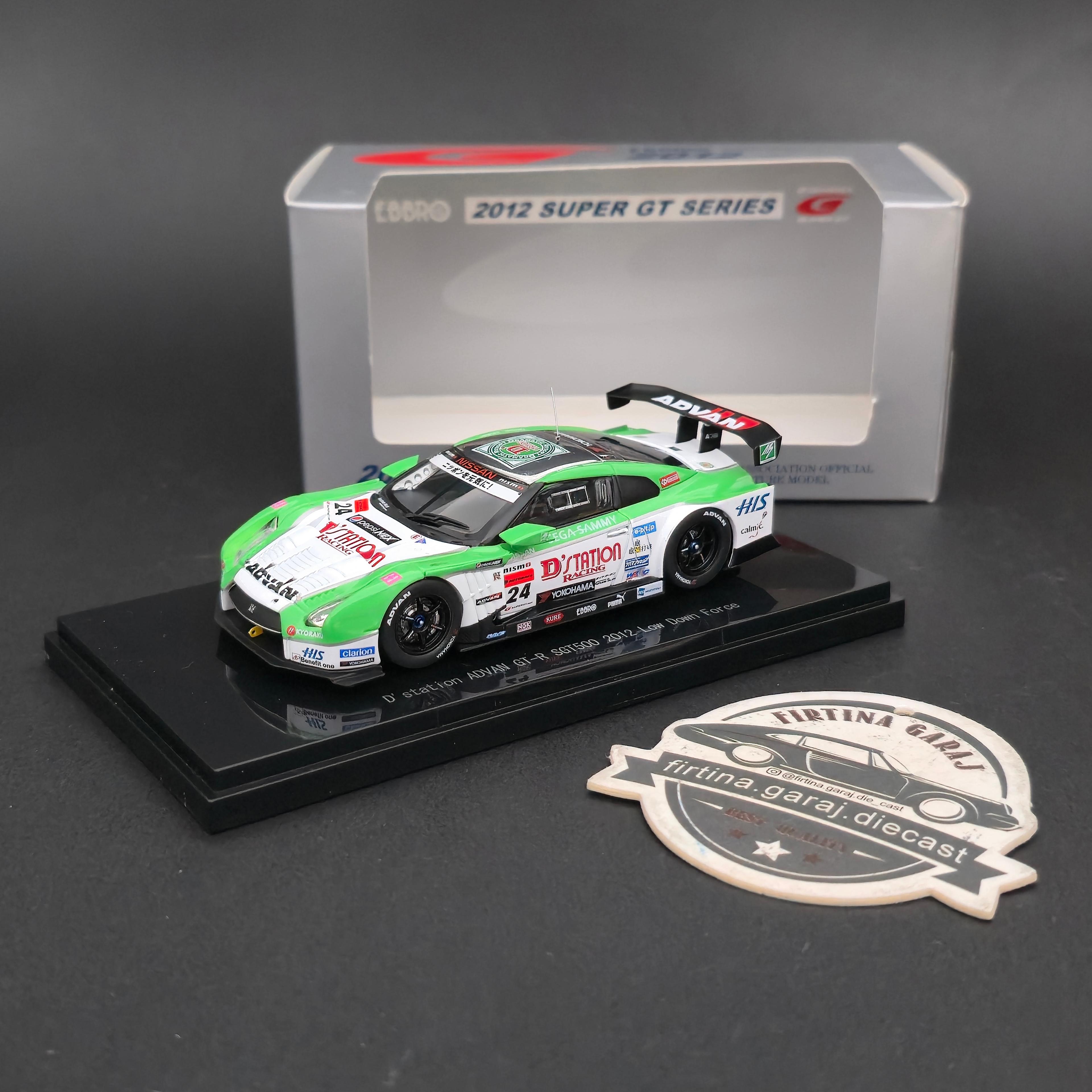 1:43 Ebbro Nissan GT-R R35 2012