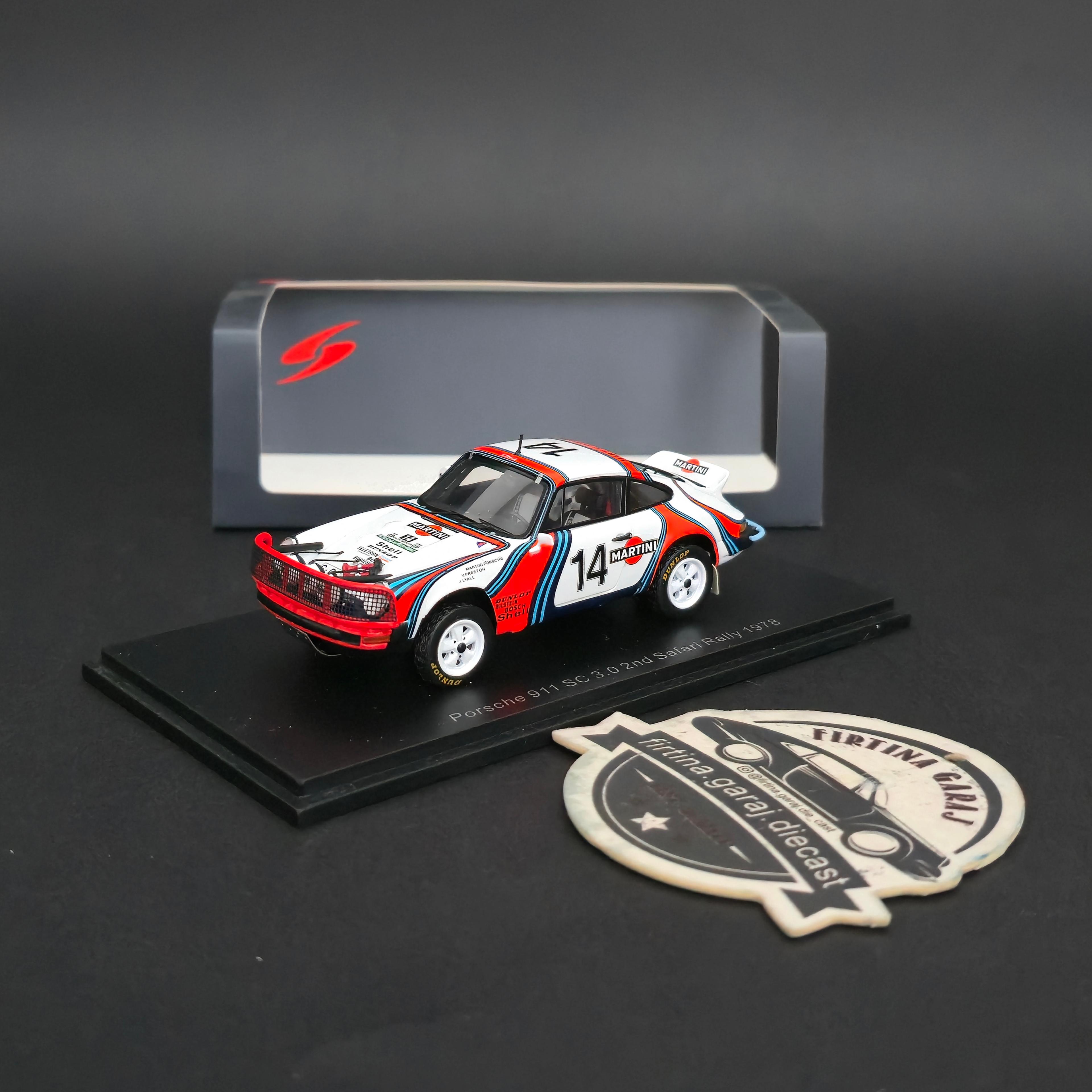 1:43 Porsche 911 3.0 SC Safari Rallisi 