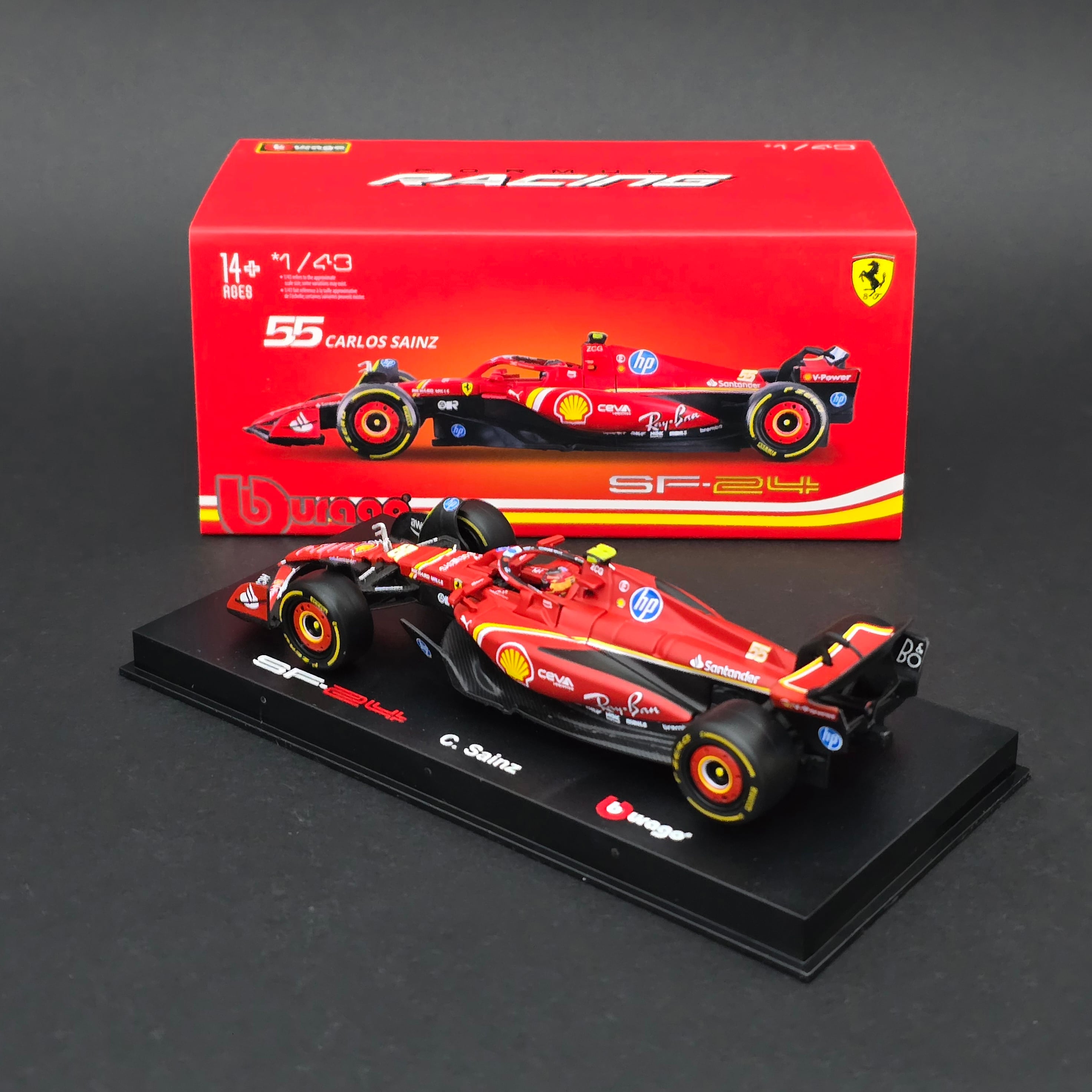 1:43 Ferrari SF24 Carlos Sainz 2024 