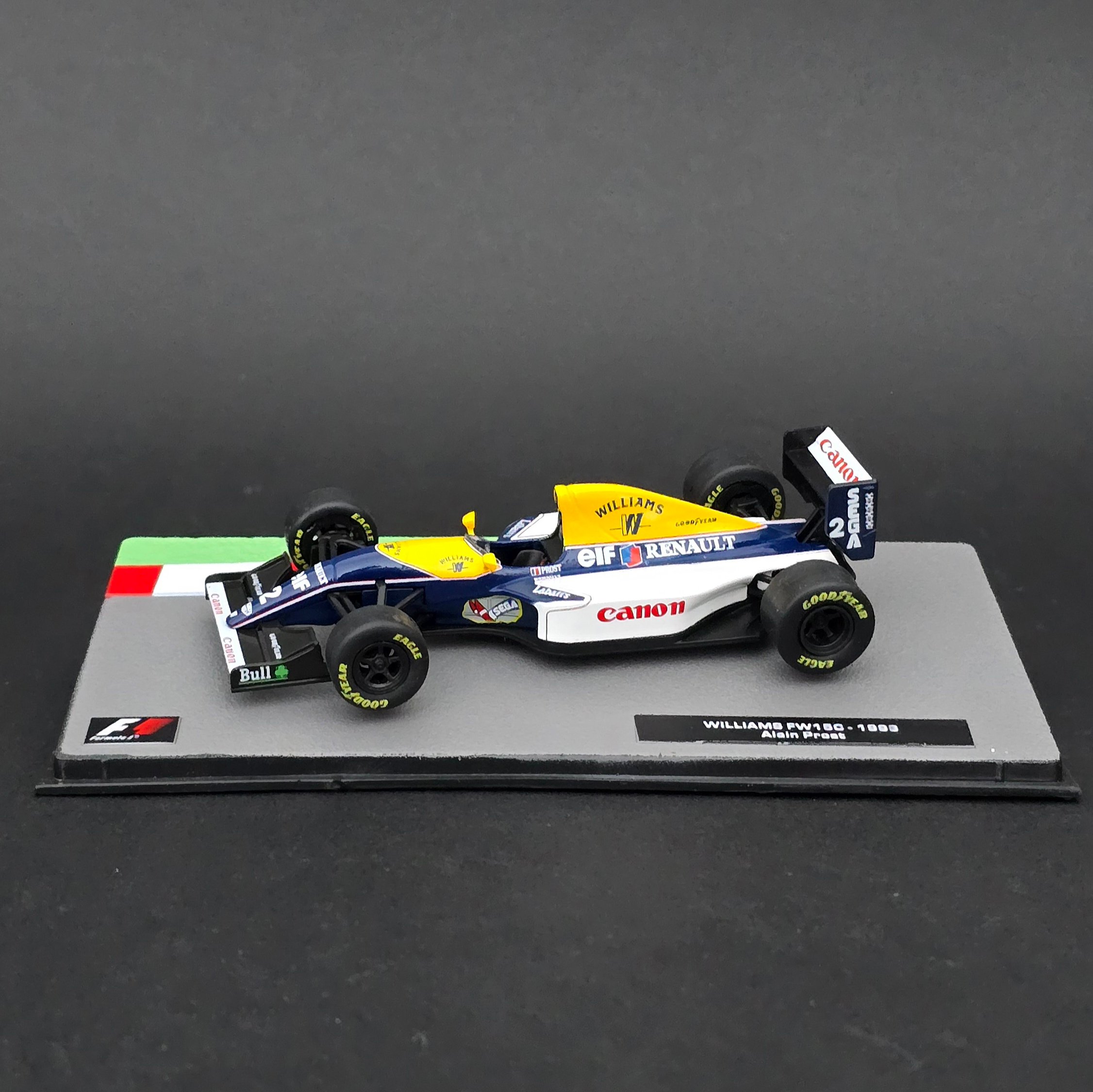 1:43 Williams Renault FW15C 1993 Dünya Şampiyonu Prost