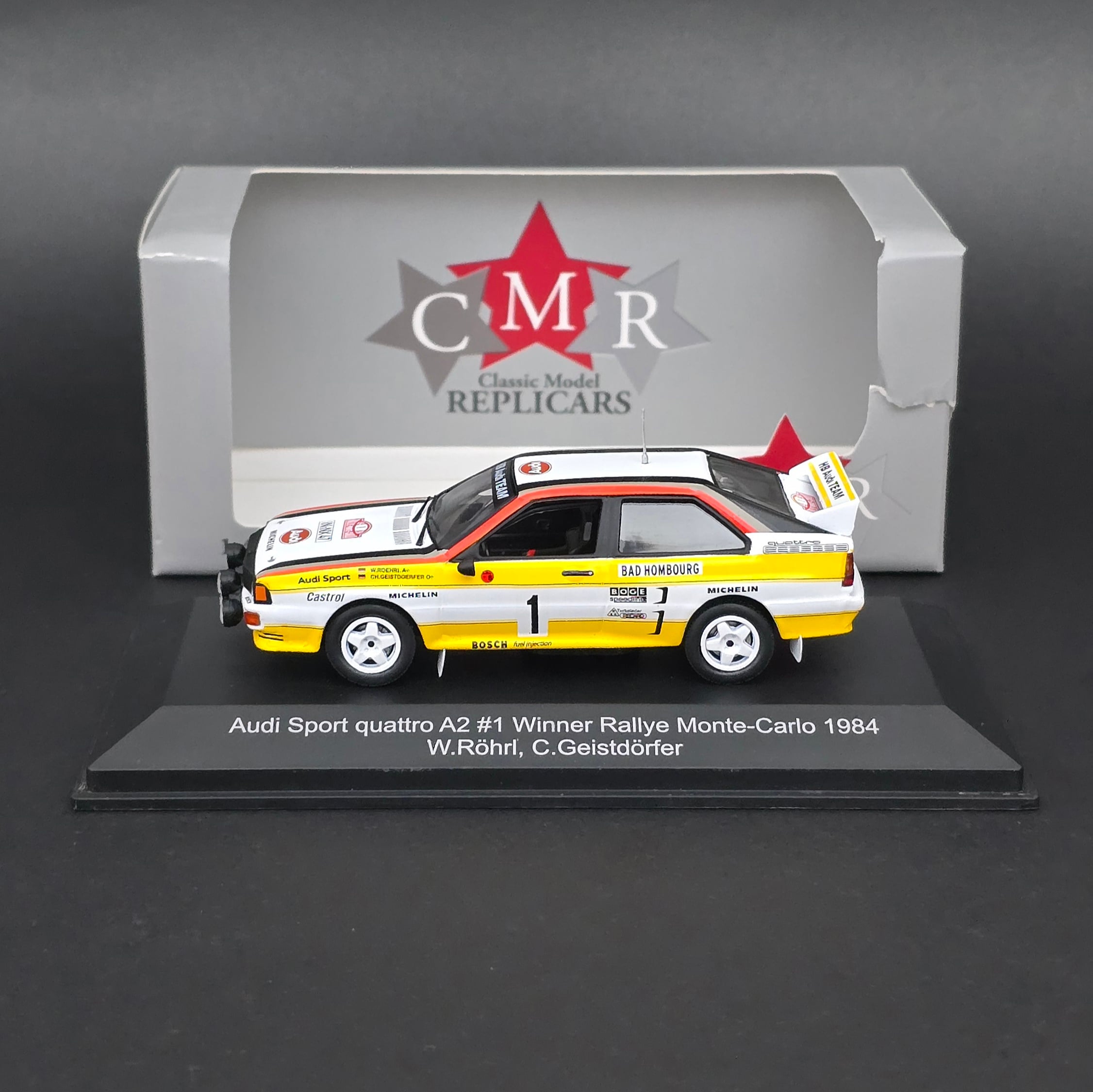 1:43 Audi Quattro A2 W.Röhrl 
