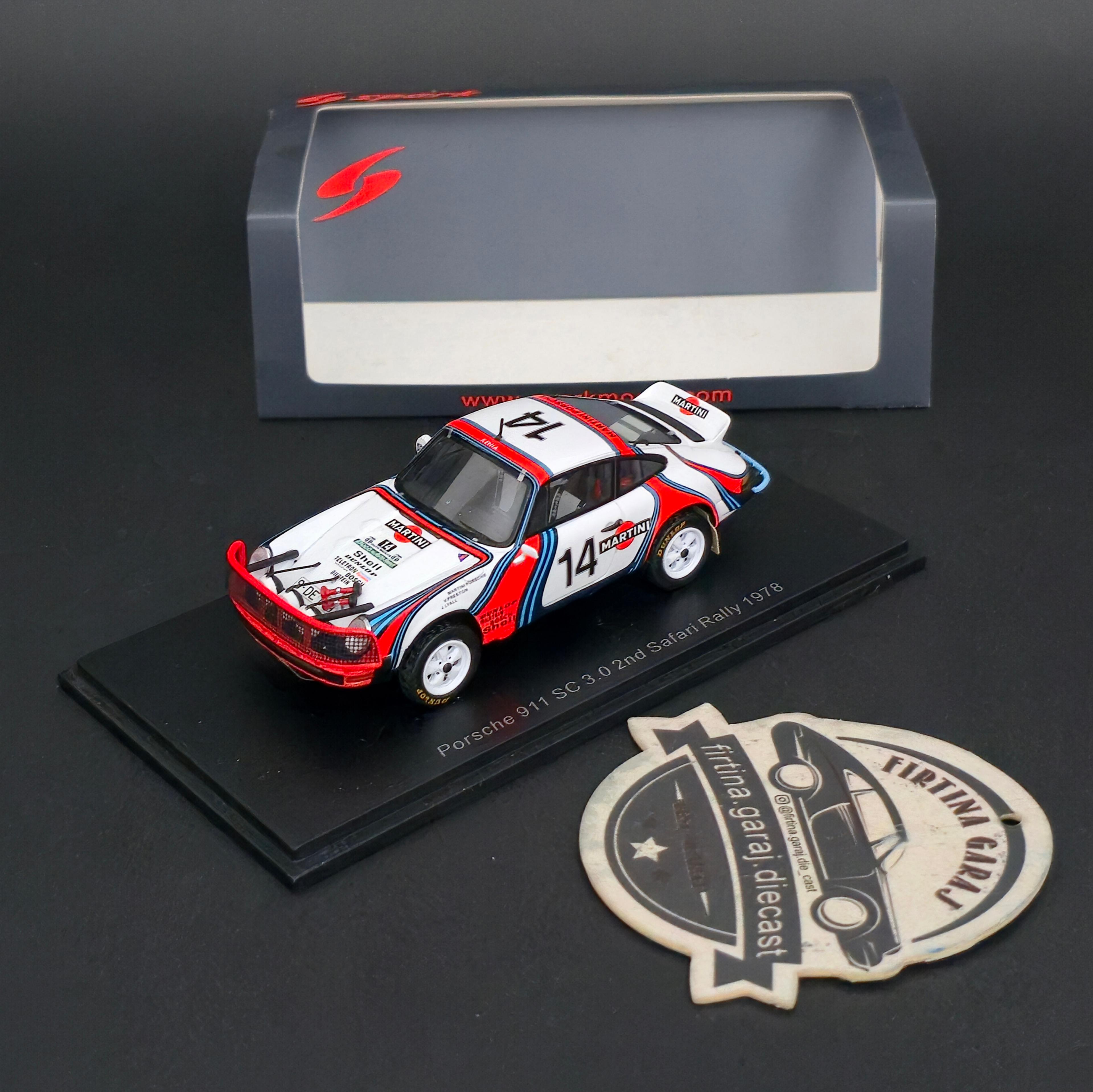 1:43 Porsche 911 3.0 SC Safari Rallisi 