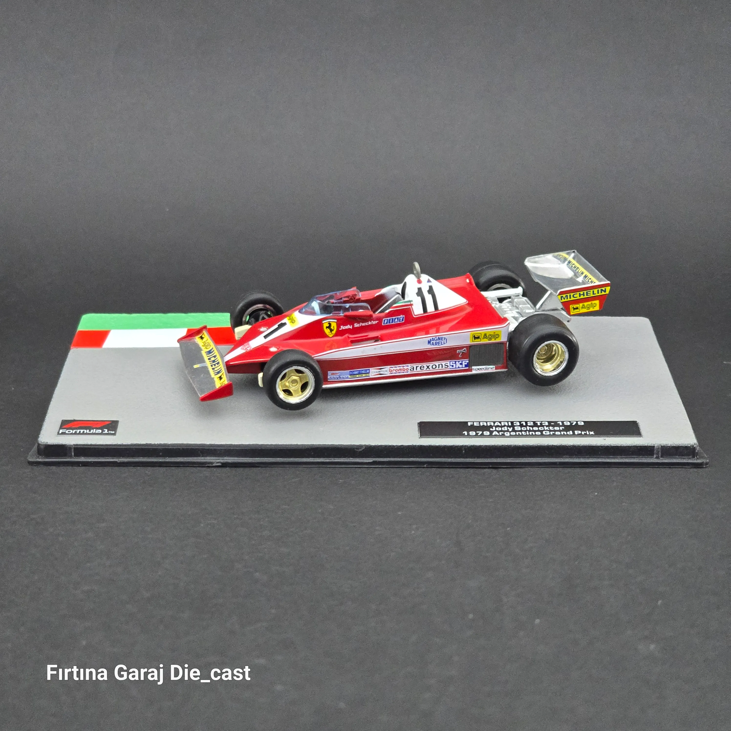1/43 Ferrari 312 T3 Jody Scheckter 1979  Formula1 Dünya Şampiyonu 