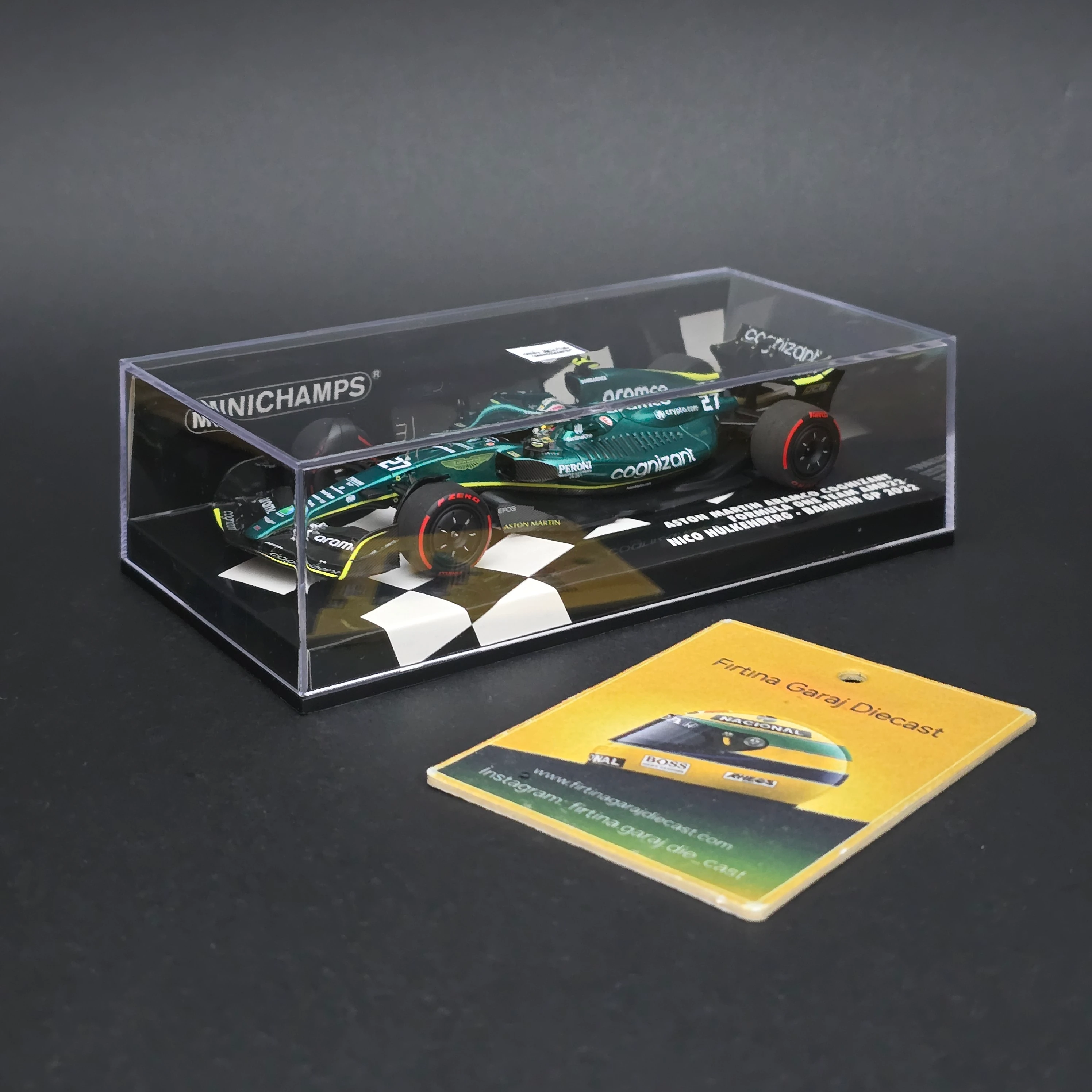1/43 Minichamps Aston Martin AMR22 Nico Hülkenberg 2022