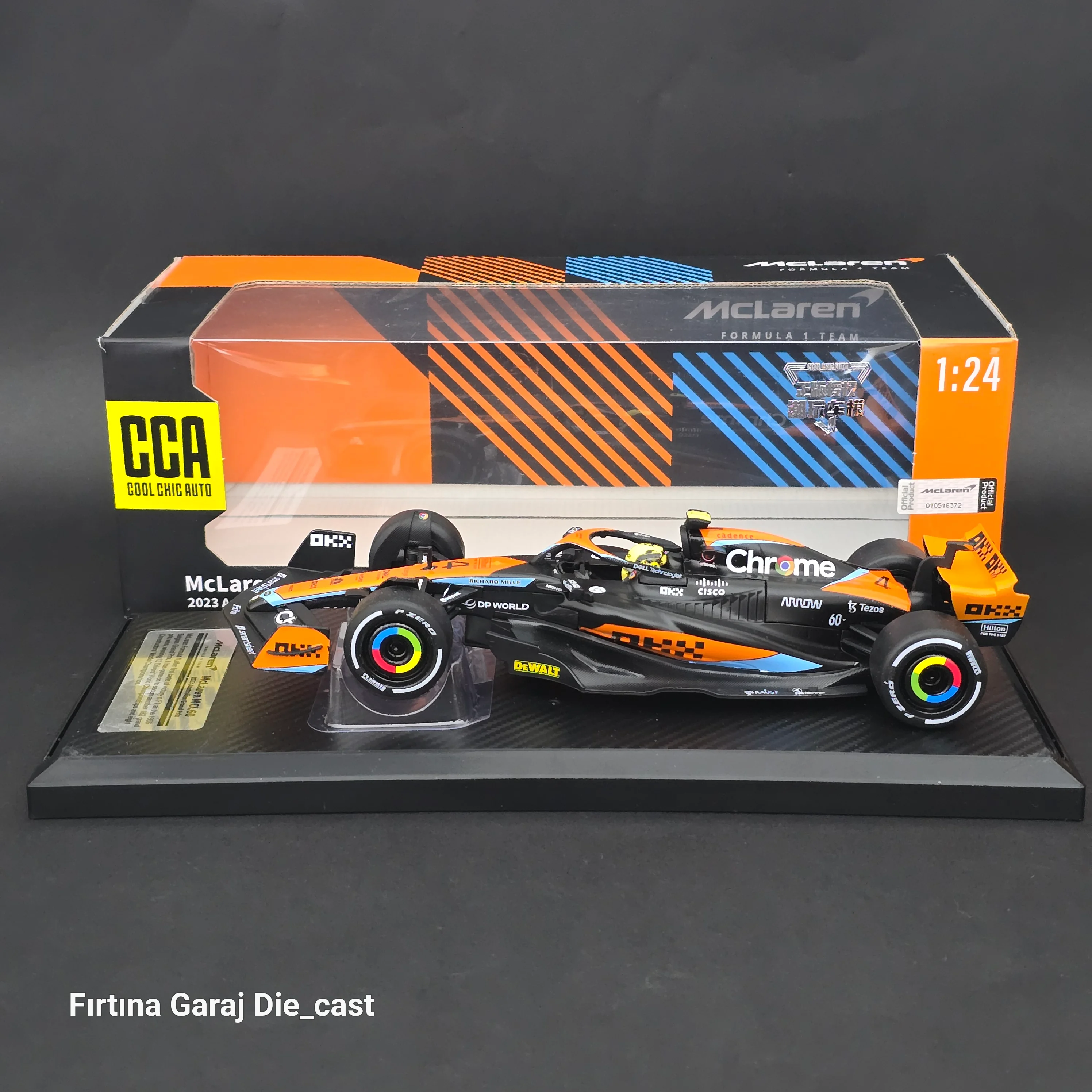 1/24 Mclaren MCL60 Lando Noris 2023