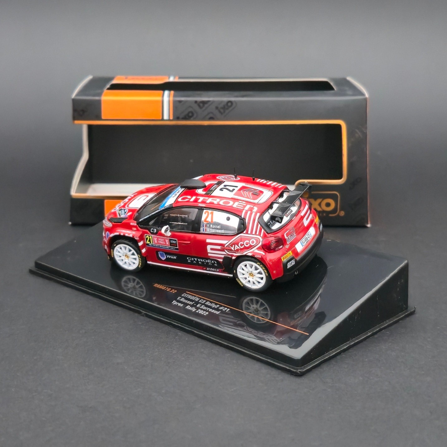1:43 Citroen C3 Rally 2