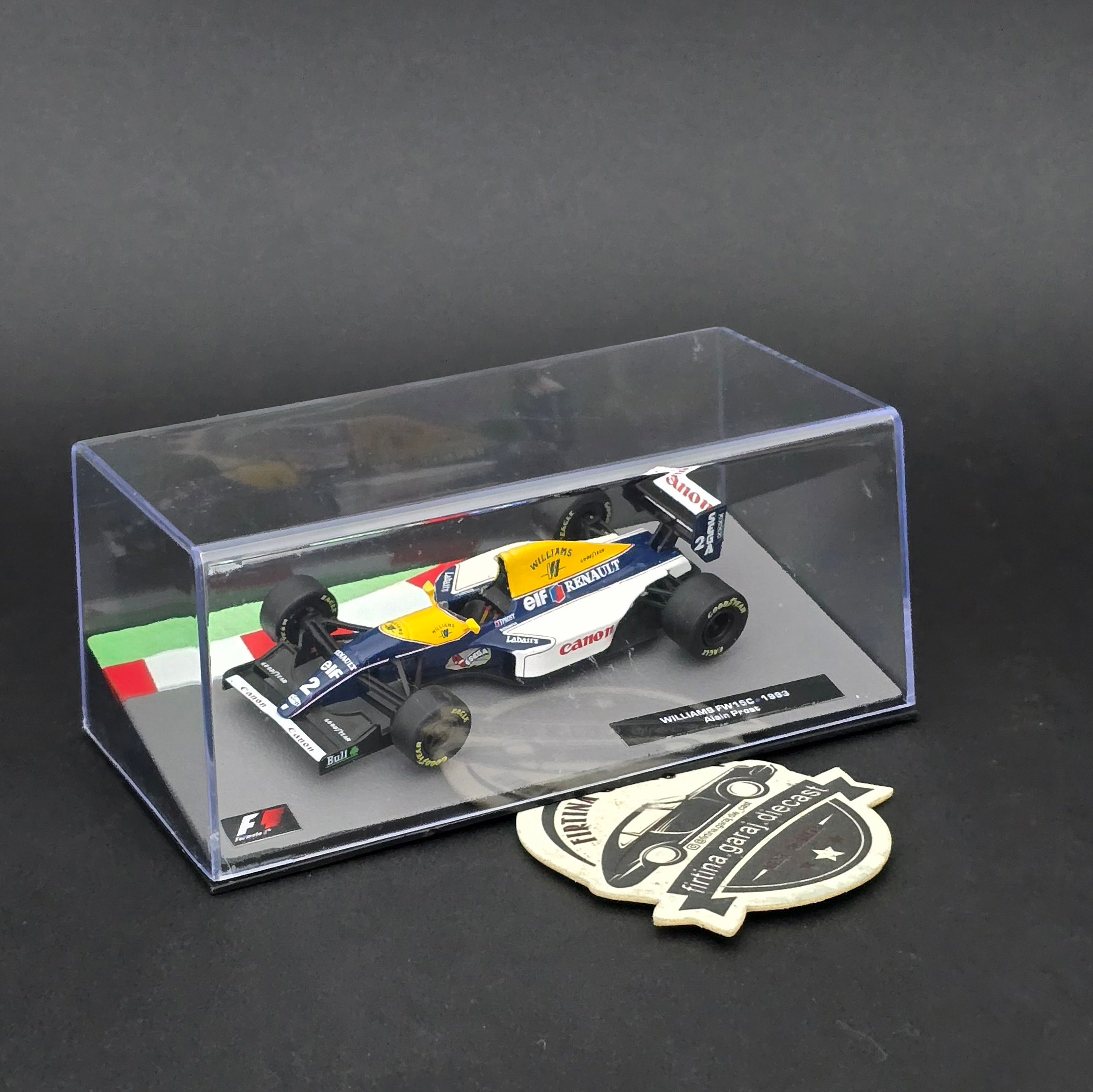 1:43 Williams Renault FW15C 1993 Dünya Şampiyonu Prost