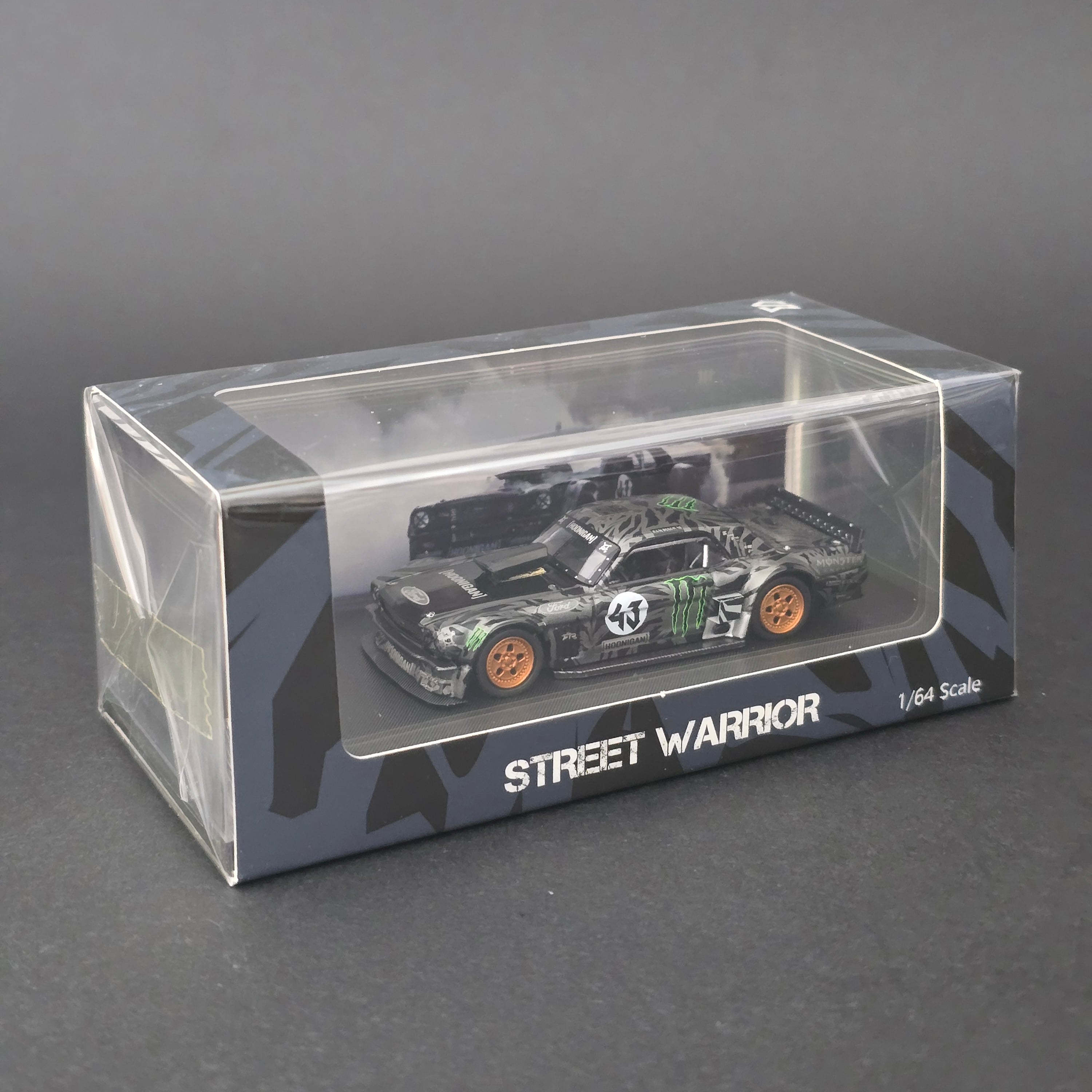1:64 Ford Mustang Hoonicorn RTR Limitli Üretim, Jelatinli Kutu Gönderilir 