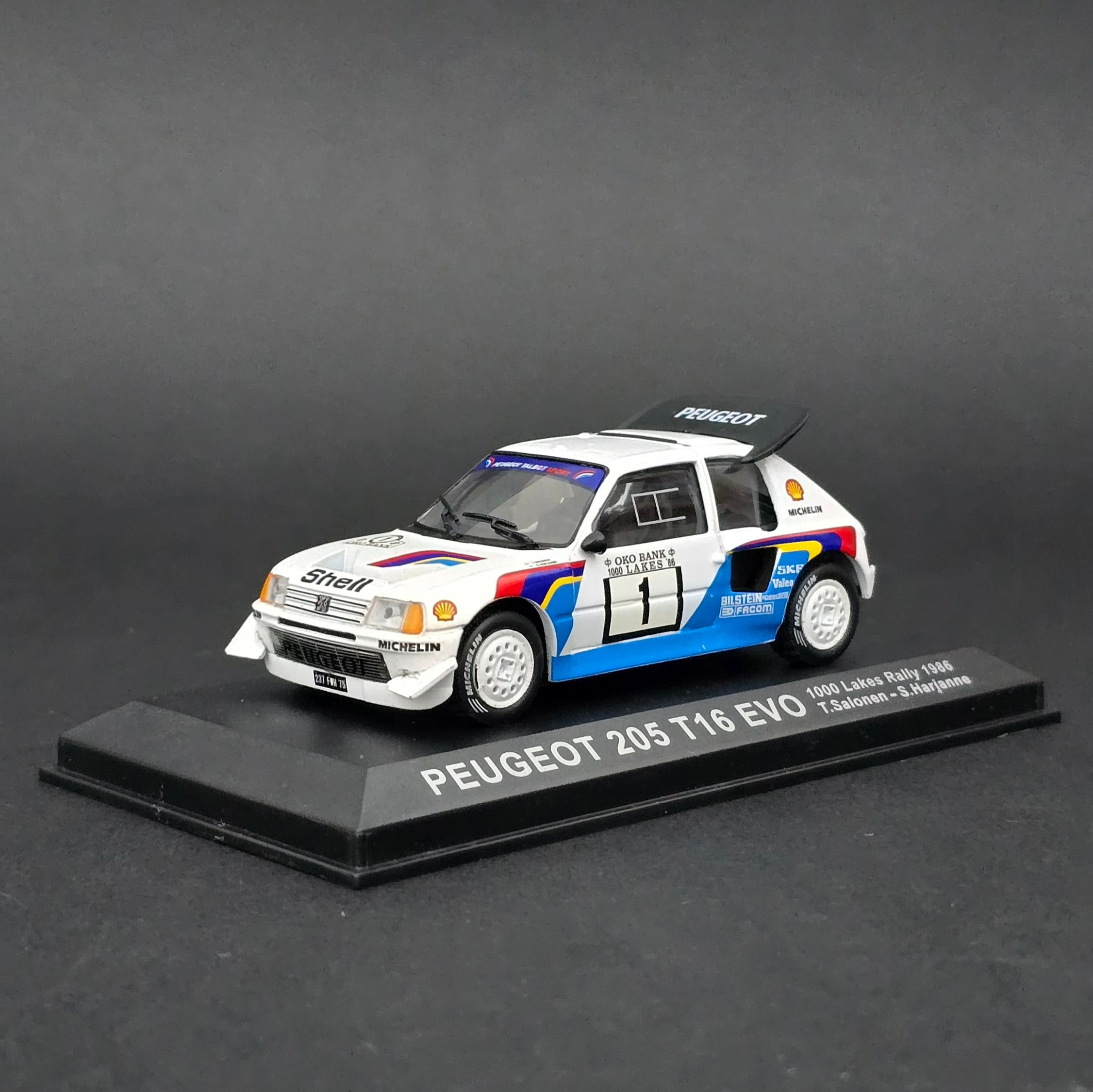 1:43 ,Peugeot 205 T16 EVO
