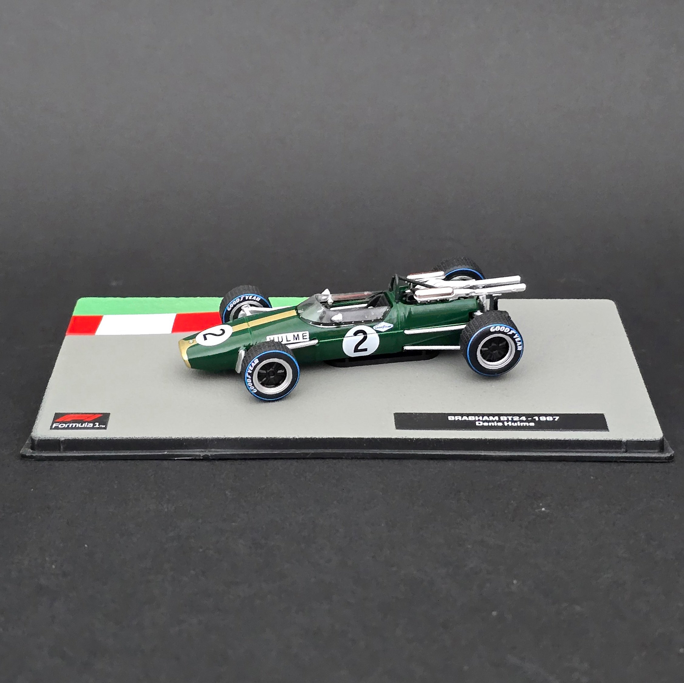 1:43 Brabham BT24 1967 Dünya Şampiyonu Denise Hulme