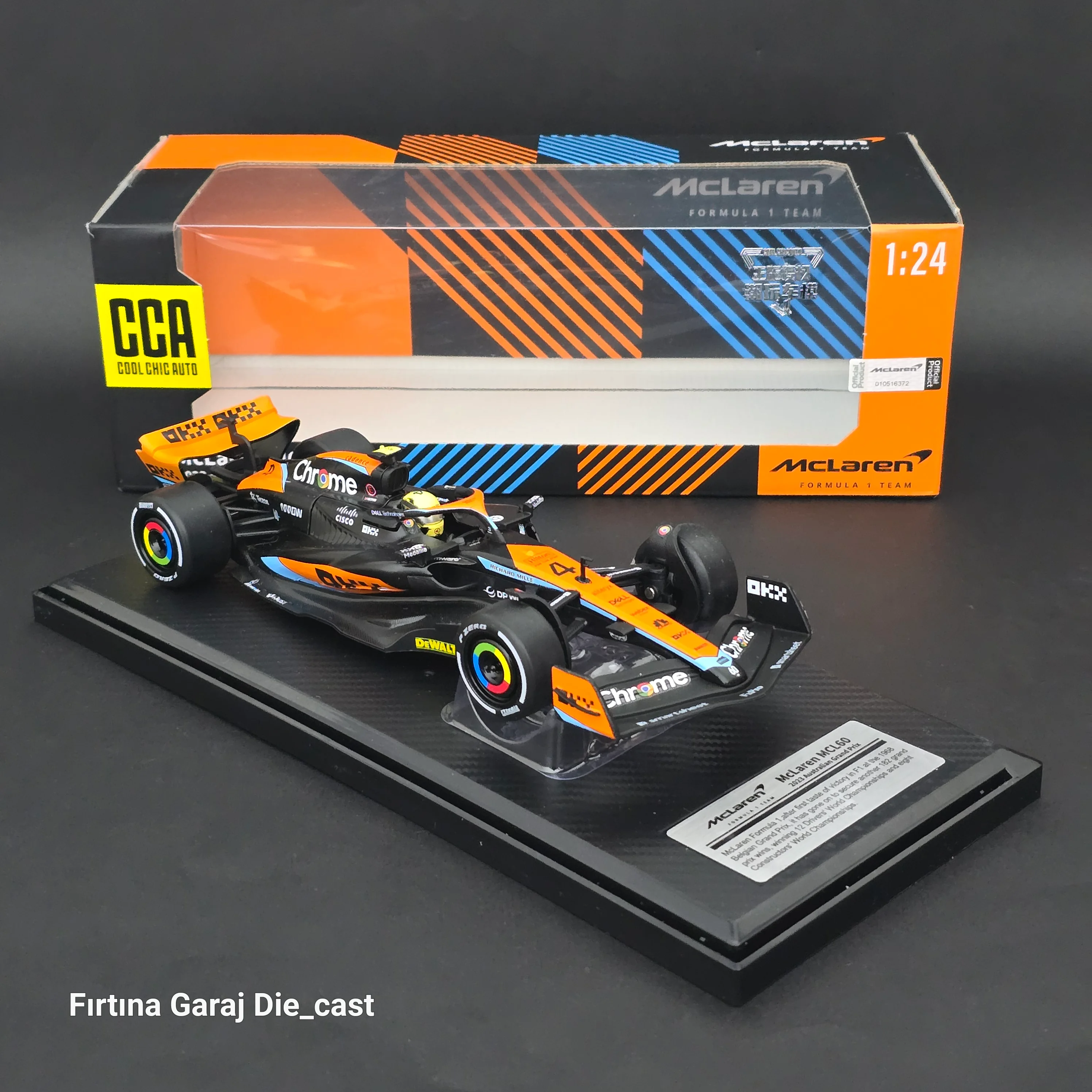 1/24 Mclaren MCL60 Lando Noris 2023