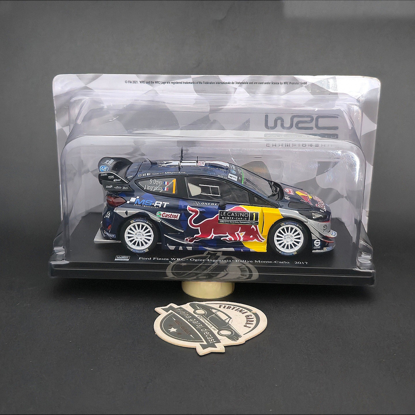 1:24 Ford Fiesta RS WRC 2017 Dünya Ralli Şampiyonu S.Ogier 